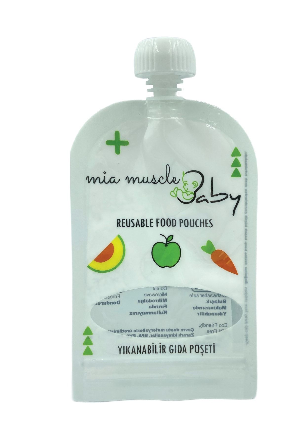 miamusclebaby Yıkanabilir Gıda Poşeti-5 Adet