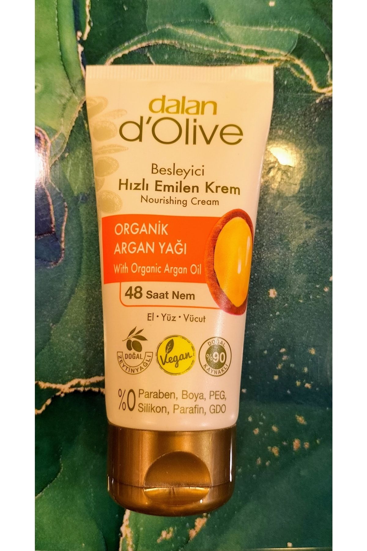 Dalan D'olive Organik Argan Yağı Vücut Kremi 60 Ml