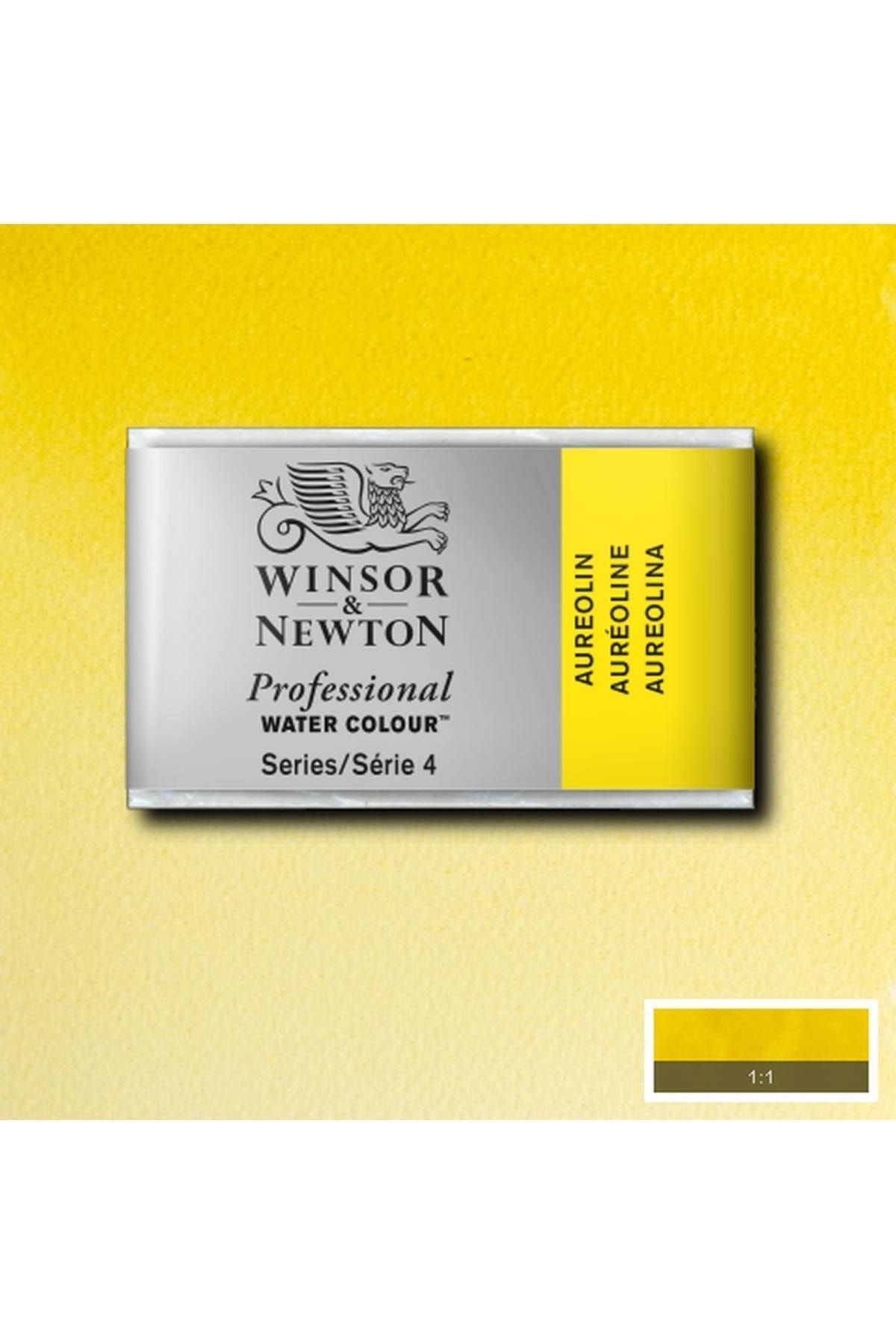 Winsor Newton Winsor & Newton Professional Sulu Boya Tam Tablet Aureolin 016 S.4