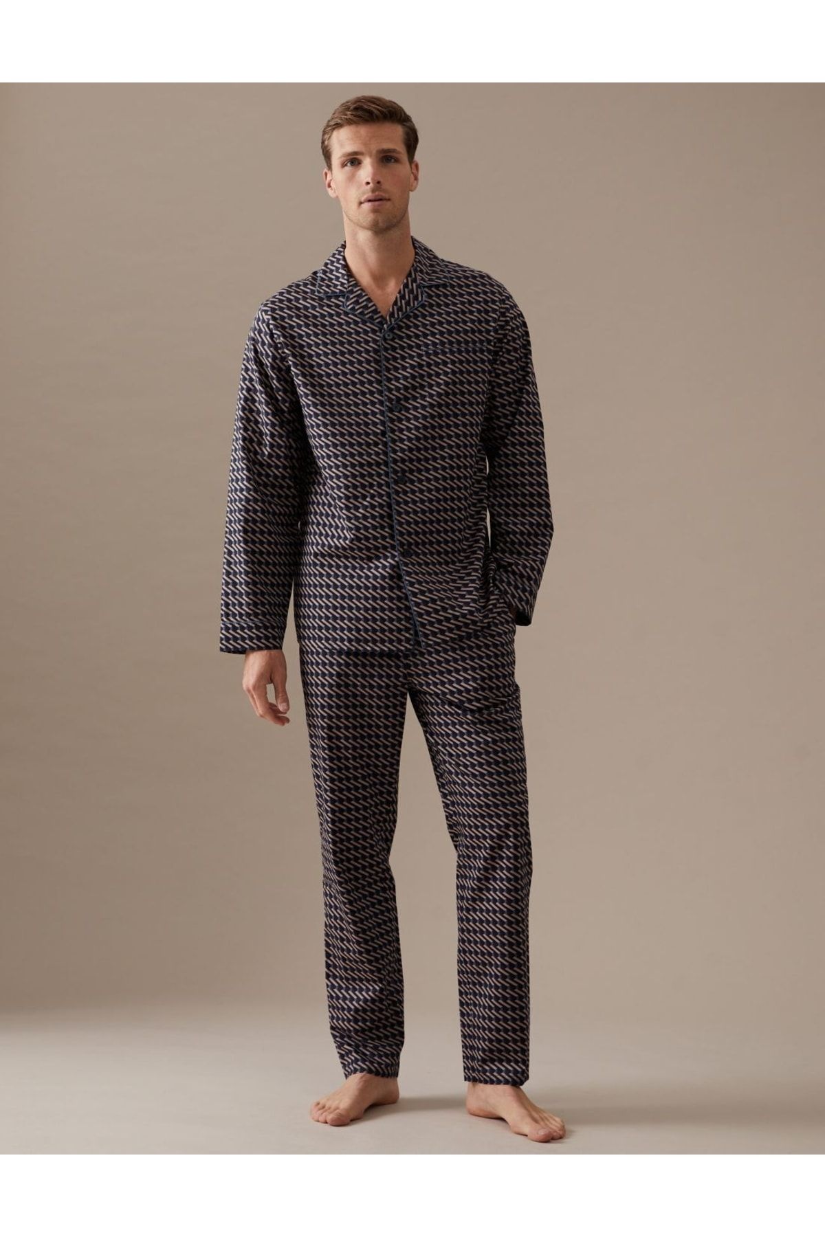 Marks & Spencer Geometrik Desenli Pijama Altı
