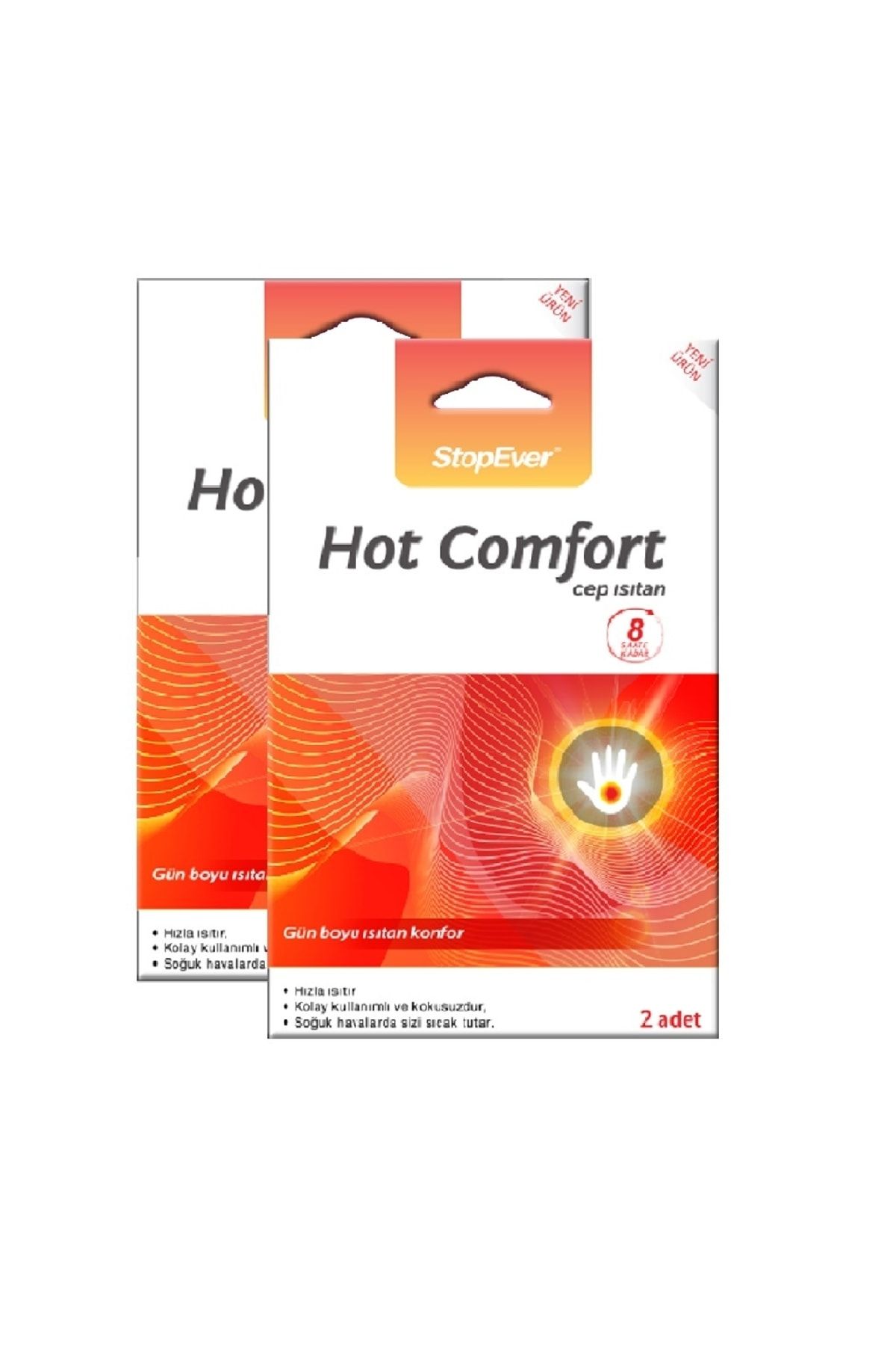 StopEver Hot Comfort El Isıtan 2x2