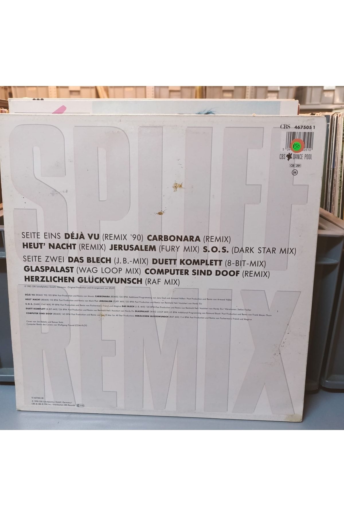 Kupon Spliff – Spliff Remix 1990