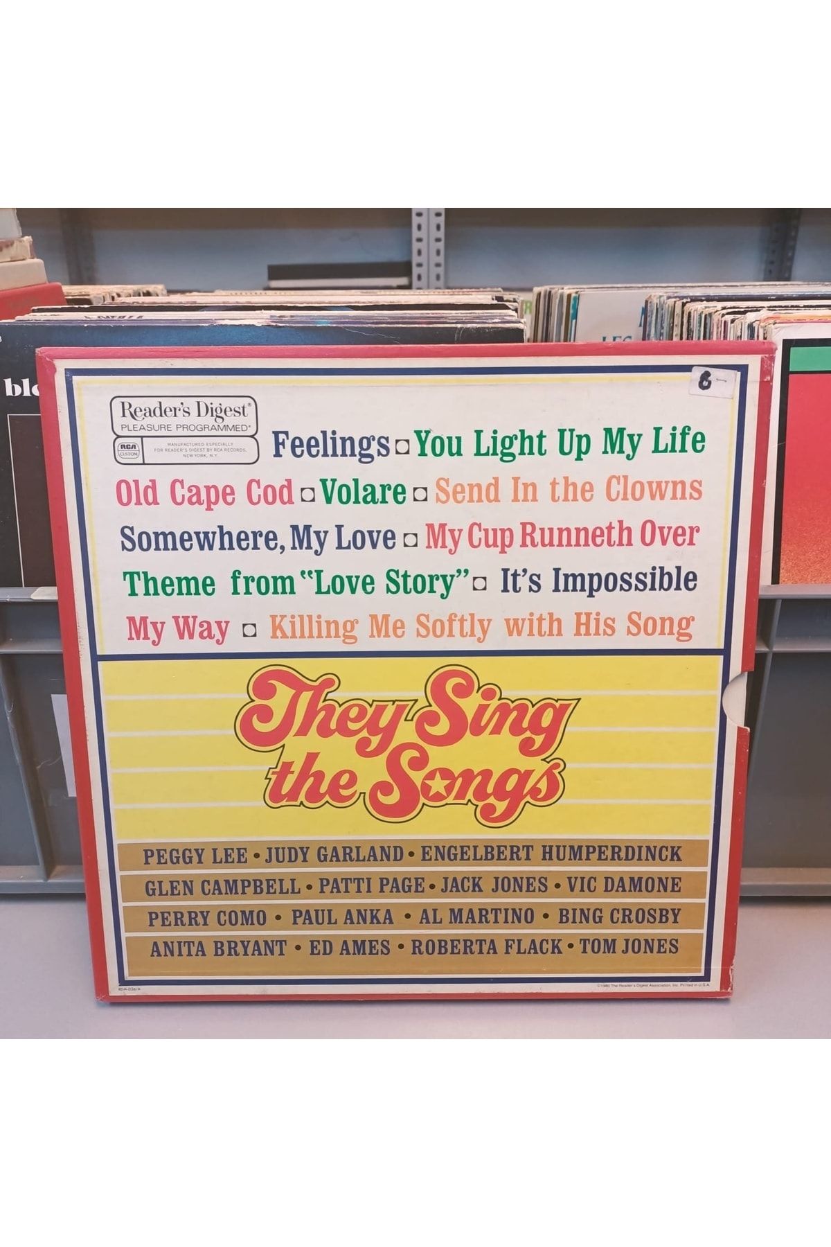 Kupon Various – They Sing The Songs 1980 8xlp
