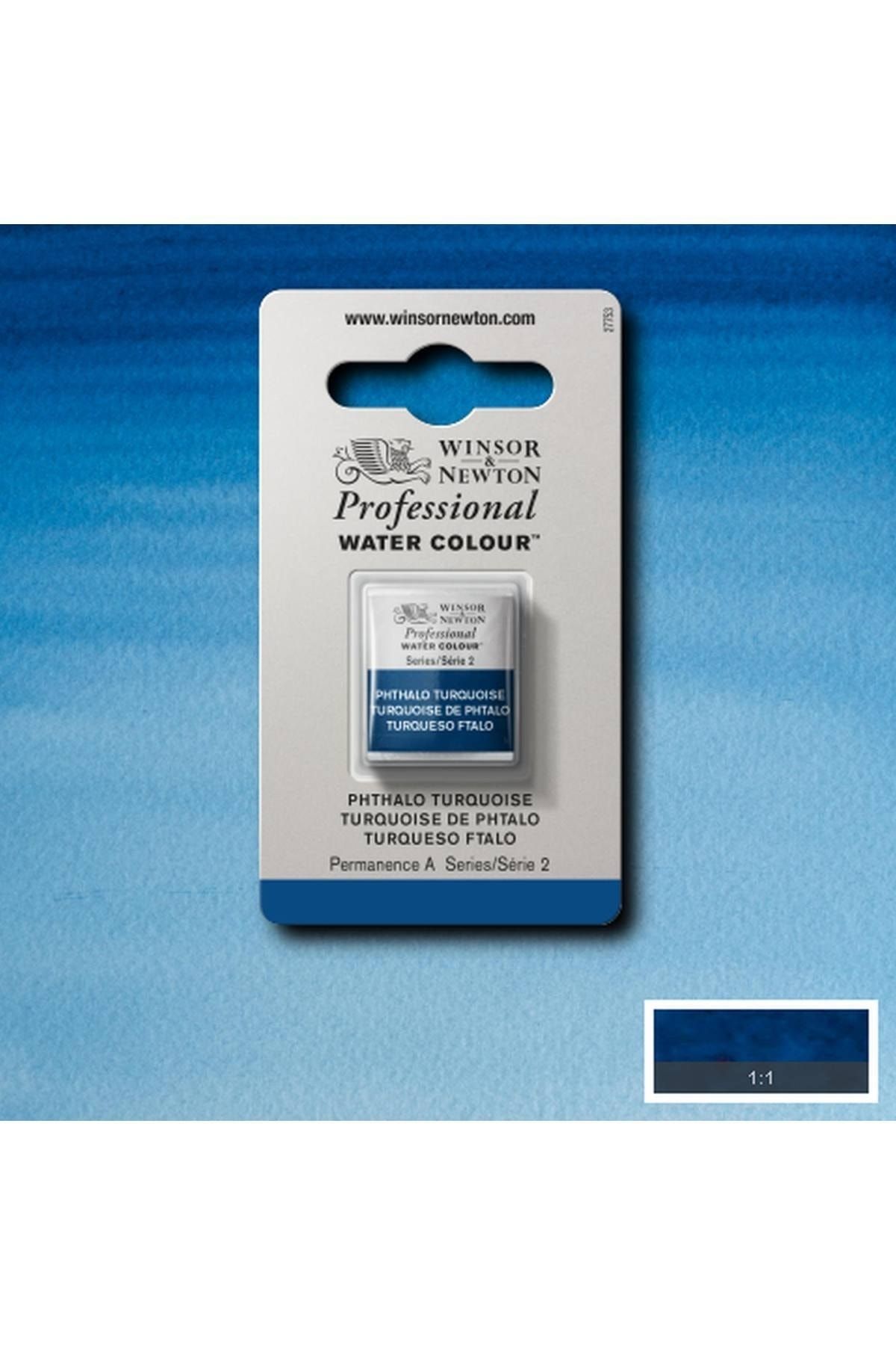 Winsor Newton Winsor & Newton Professional Sulu Boya Yarım Tablet Phthalo Turquoise 526 S.2