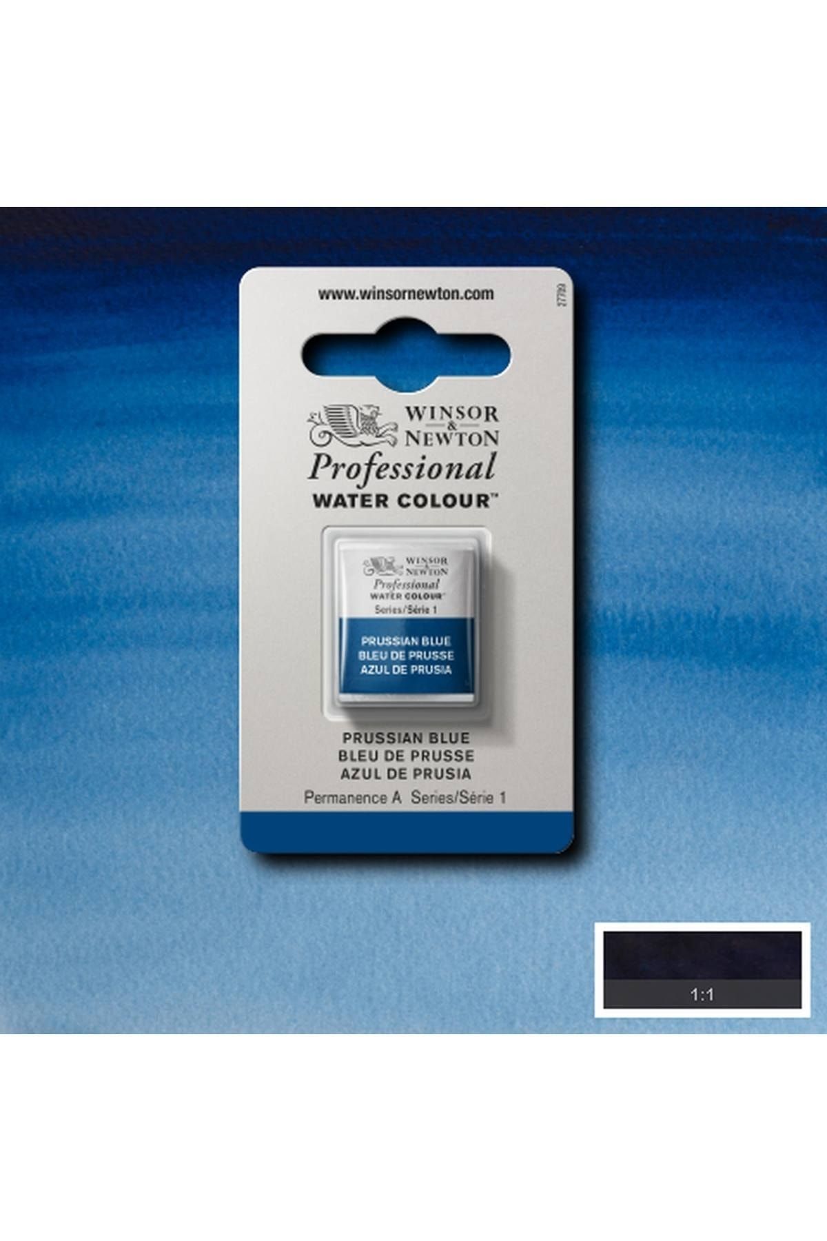 Winsor Newton Winsor & Newton Professional Sulu Boya Yarım Tablet Prussian Blue 538 S.1