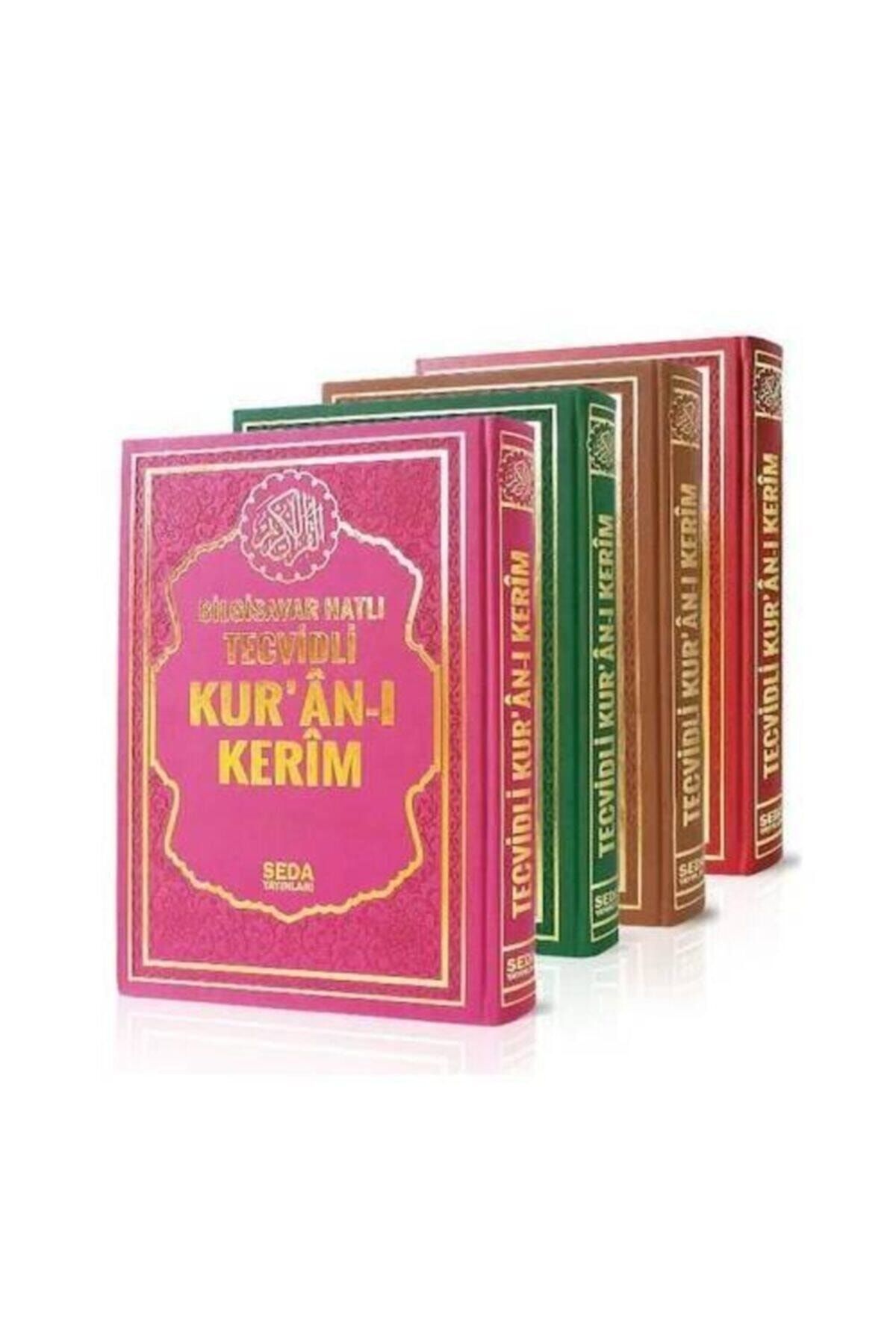 Seda Yayınları Renkli Tecvidli Iri Yazılı Orta Boy Kur'an-ı Kerim 17x24