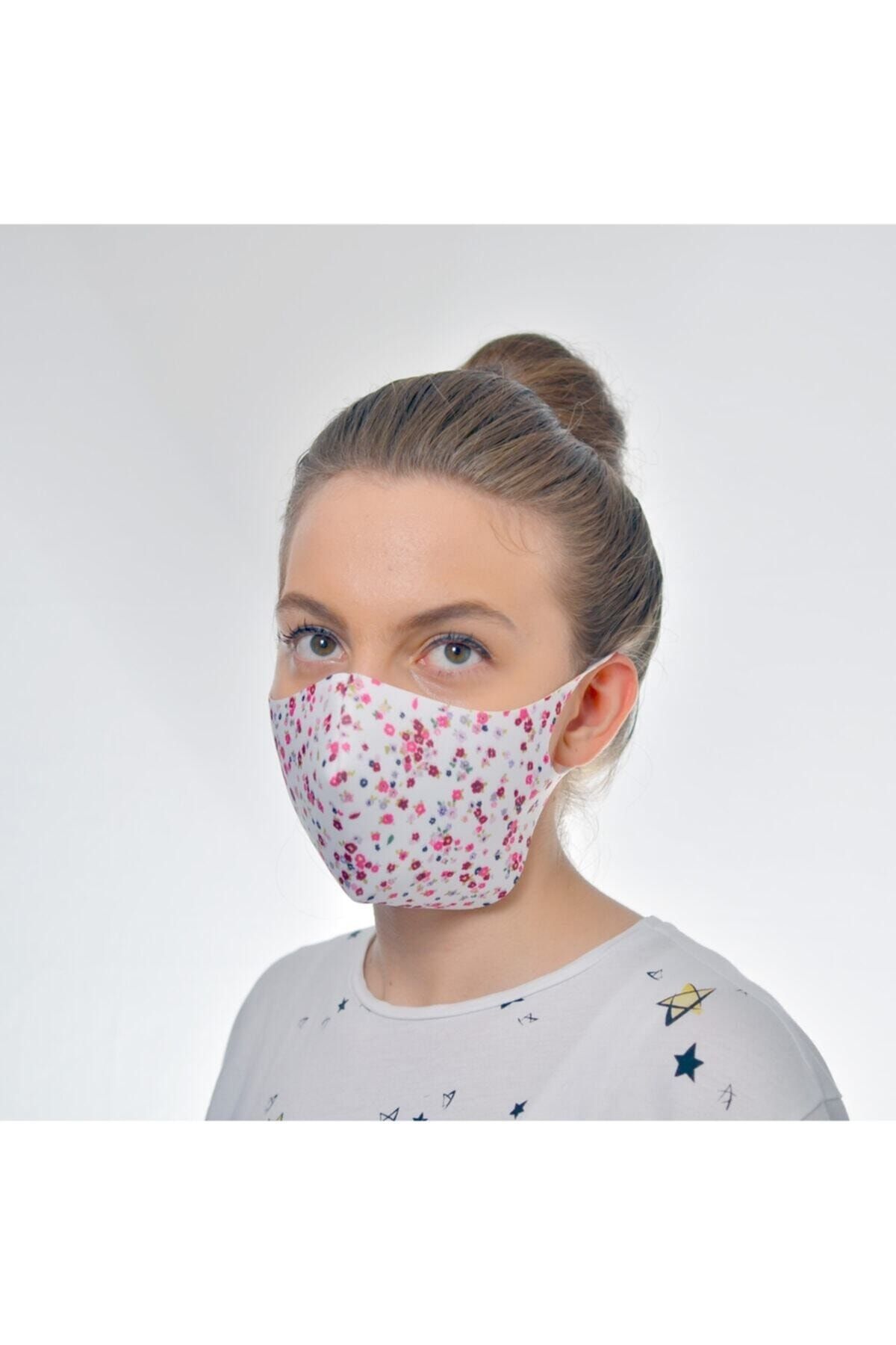 Dibacraft Yıkanabilir Baskılı Antimikrobiyel Maske