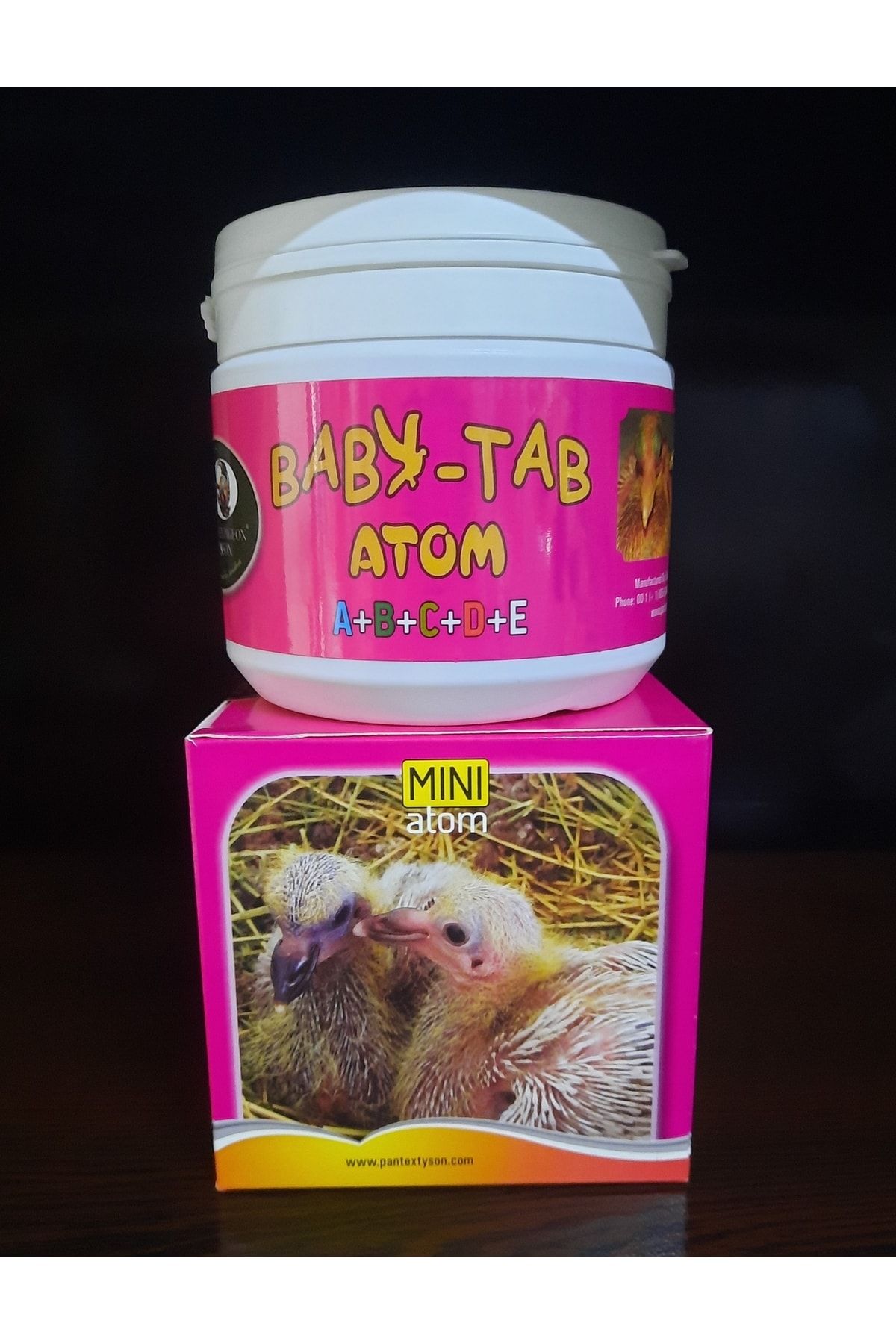 TYSON Güvercin Yavru Gelişim Hapı Baby Tab Atom Mini 500 Adet