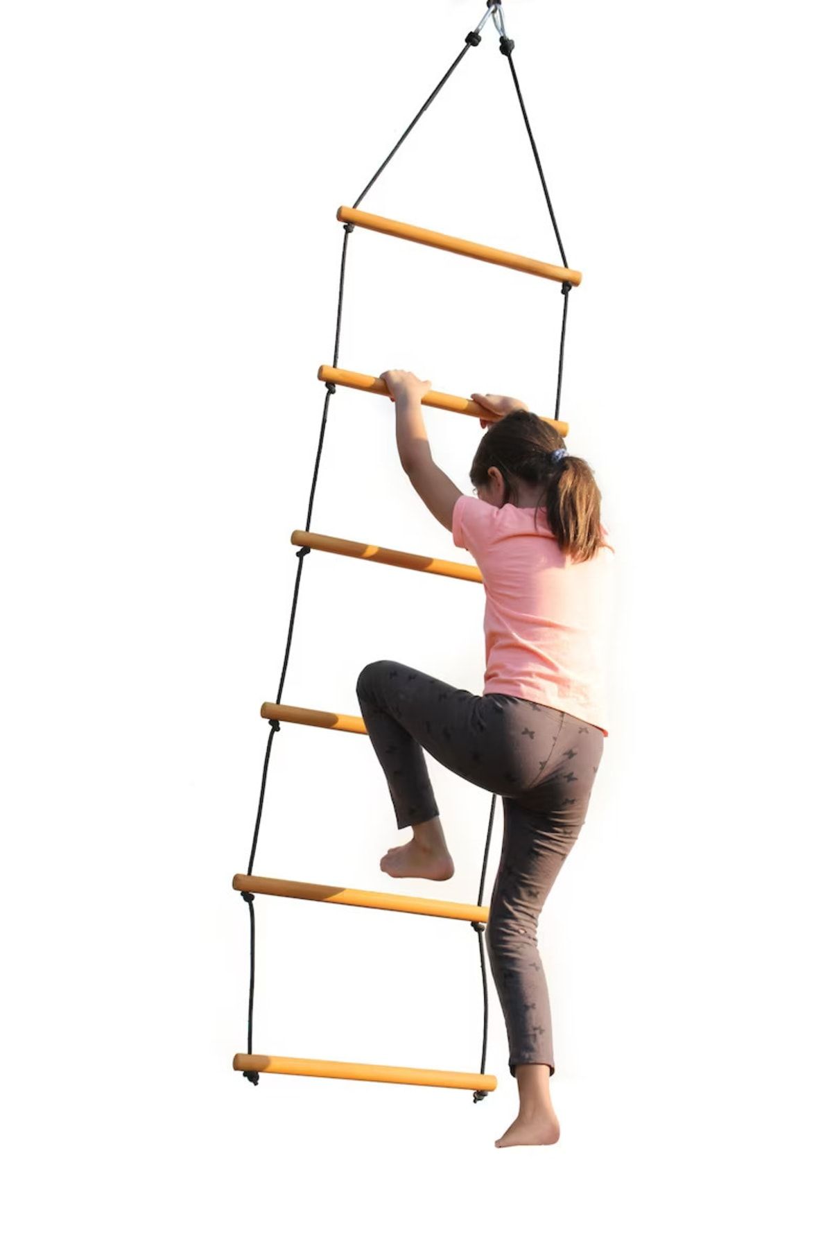 Svava Montessori Tırmanma Merdiveni, Duyusal Terapi Eğitici Çocuk Aktivite Jimnastik Ip Merdiven