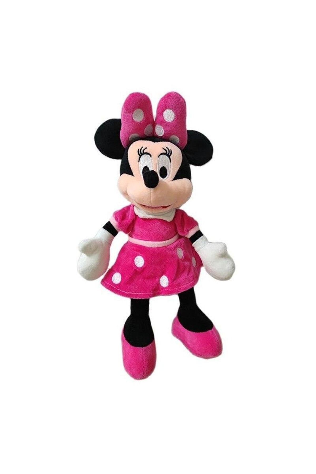 e-life Miki Fare Mickey Mouse Minnie Mouse Figür Peluş Oyuncak Uyku & Oyun Arkadaşı Orta Boy 30 Cm.