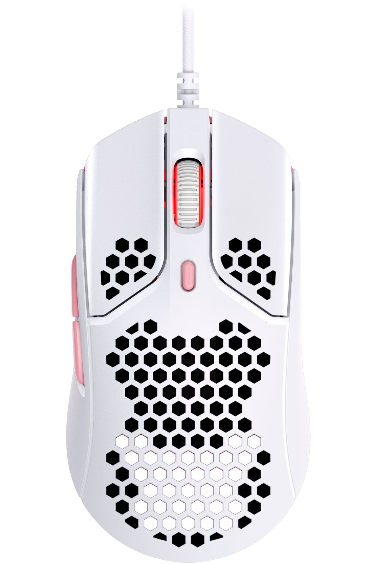 HyperX Pulsefire Haste Ultra Hafif 59 G Petek Altıgen 16.000 Dpı Beyaz Oyuncu Mouse