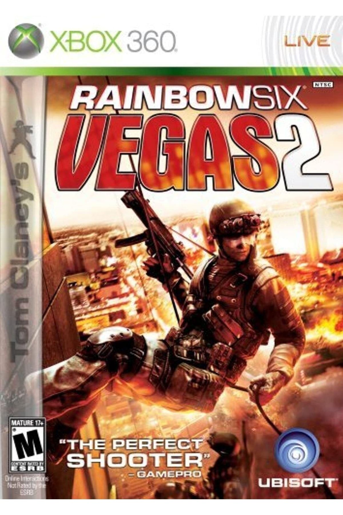 Microsoft Xbox 360 Tom Clancy's Rainbow Six Vegas 2 Orjinal Kutulu Teşhir Ürünü