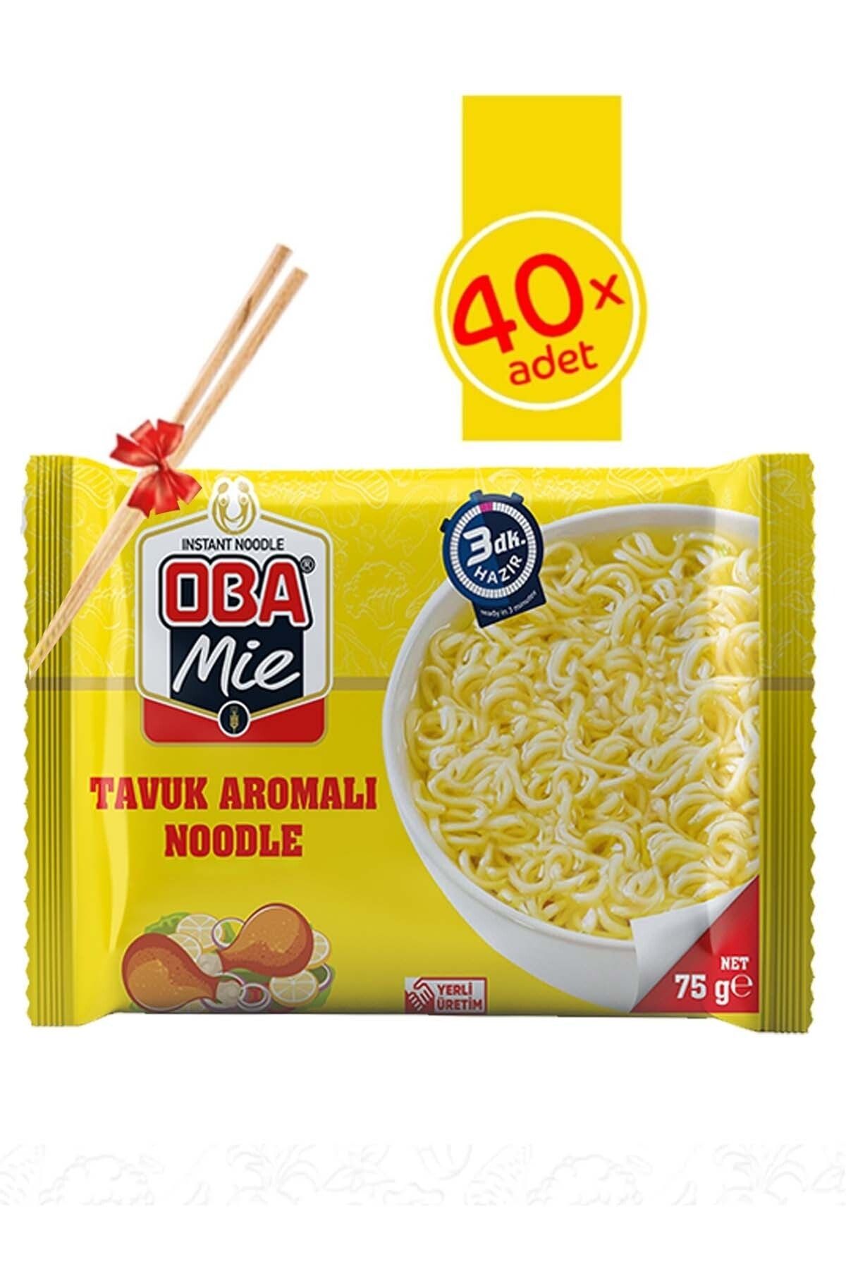 OBAmie Oba Mie Tavuklu Noodle 40'lı