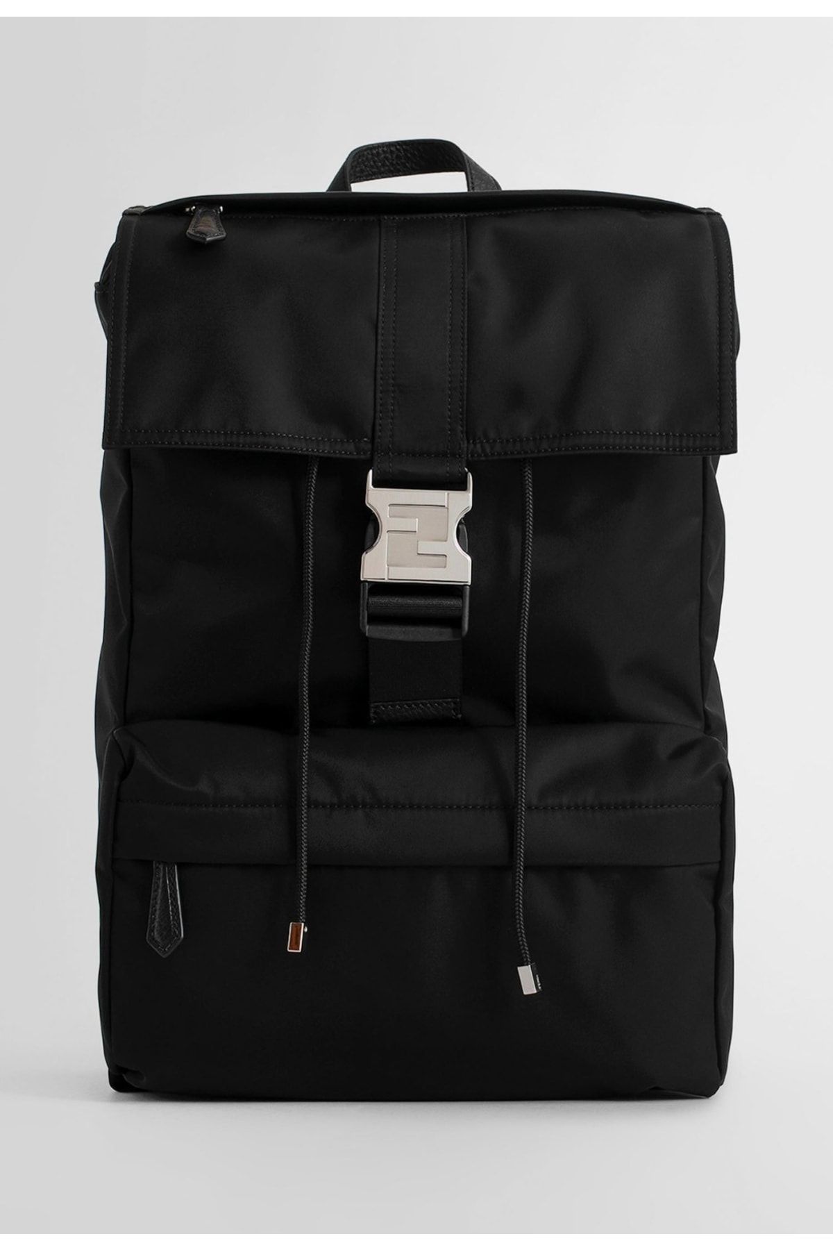 Fendi Logo-buckle Detail Backpack