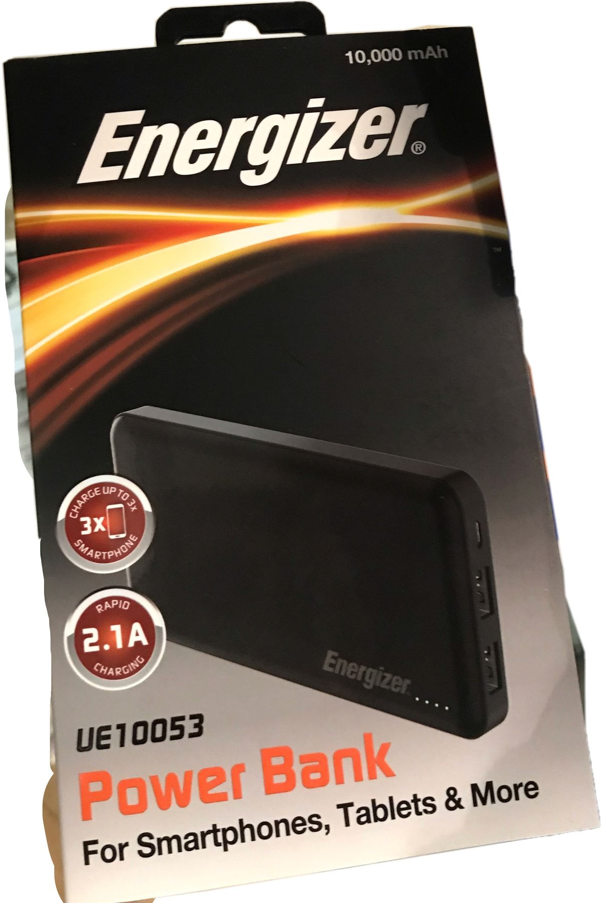 Energizer Siyah Max Ue10054 10.000mah Type-c & Micro Usb Girişli Taşınabilir Şarj Cihazı Ue10054