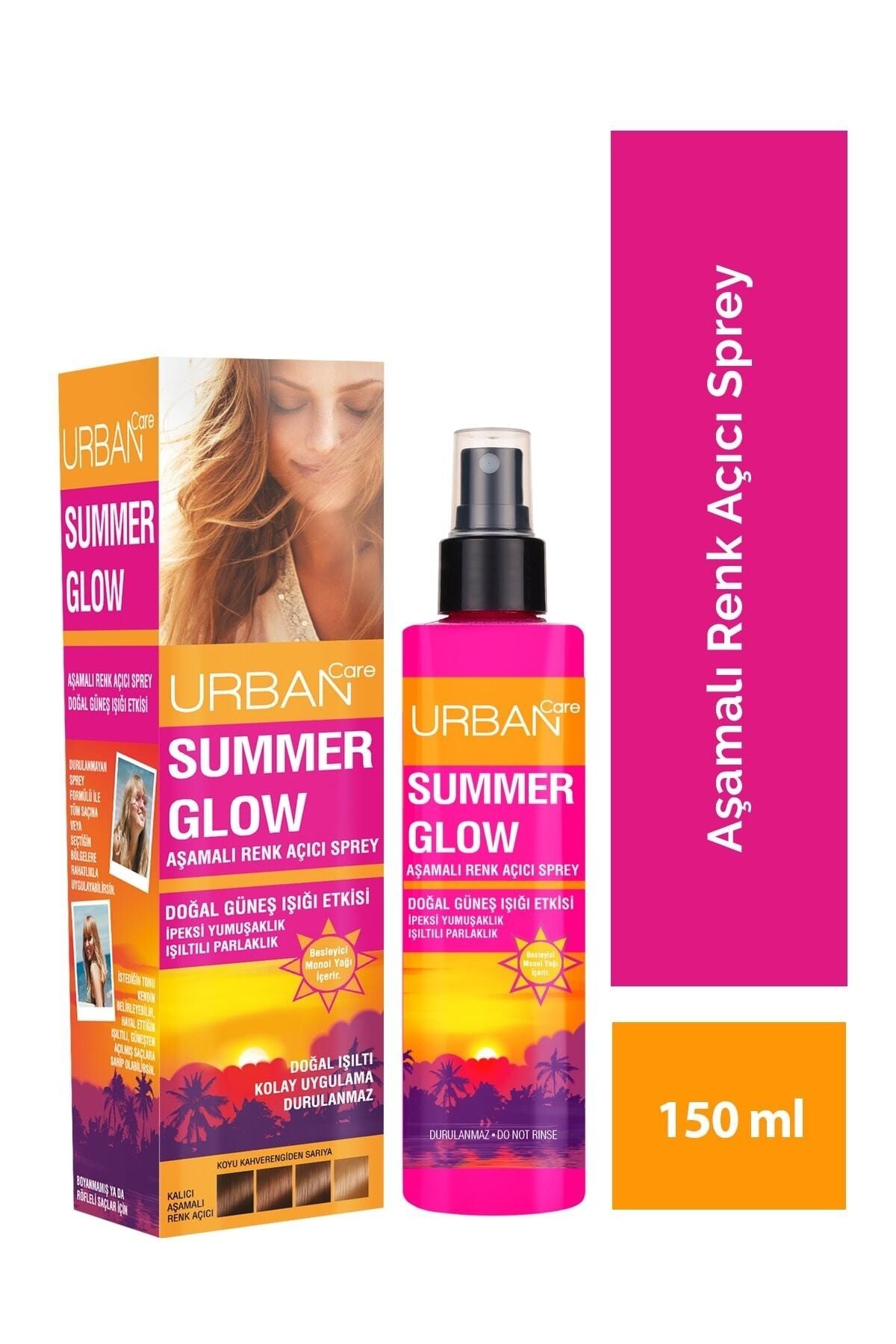 Urban Care Ikra Summer Glow Aşamalı Kalıcı Renk Açıcı Saç Spreyi - 150 Ml