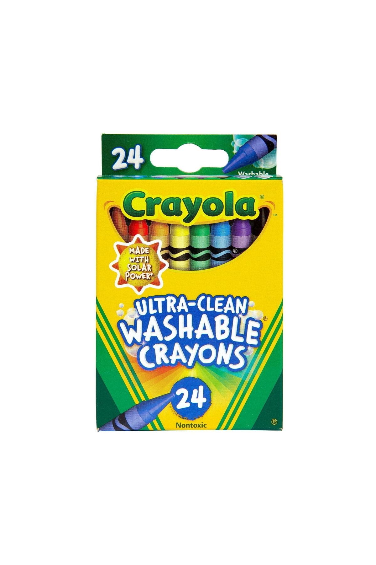Crayola Ultra Clean Yıkanabilir Boya Kalemi 24 Renk