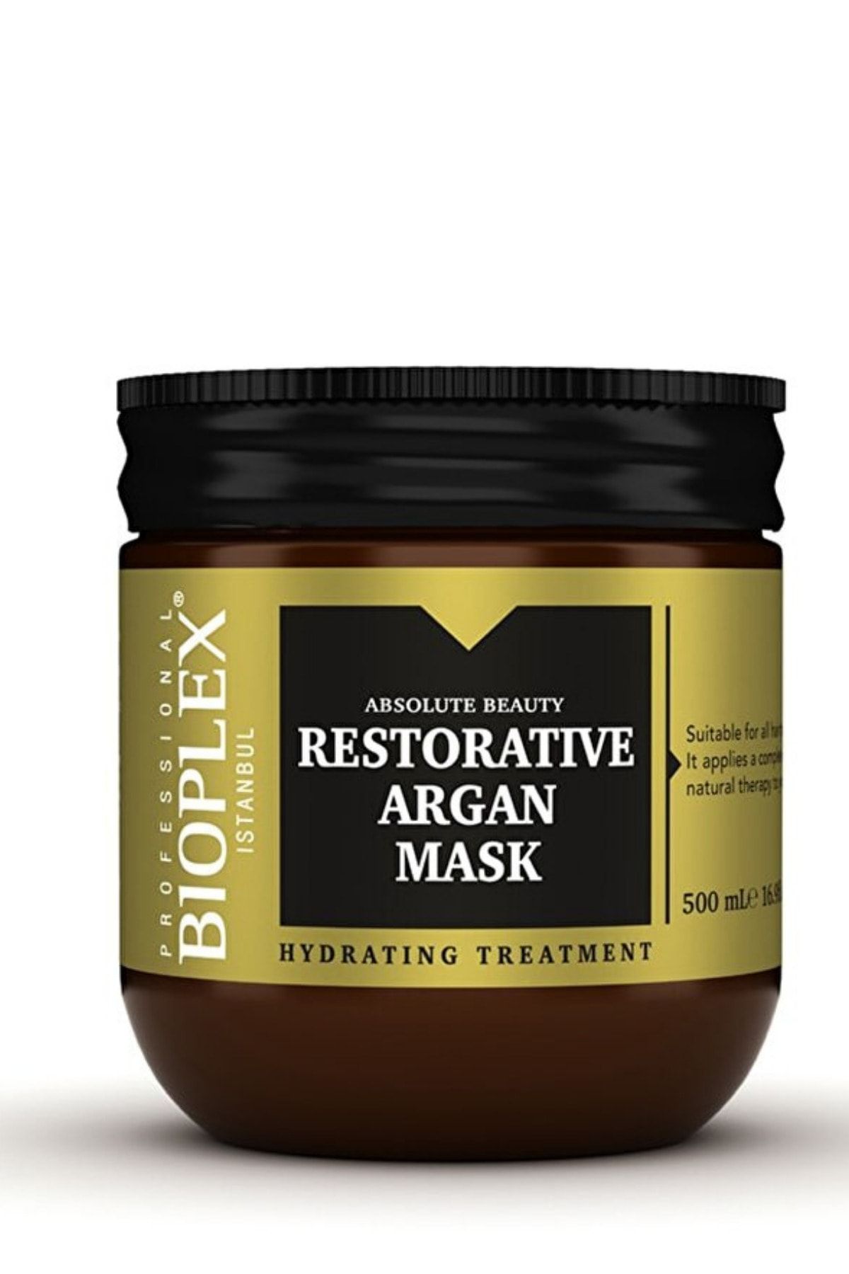 Bioplex Argan Onarıcı Saç Bakım Maskesi / Argan Hair Mask - Özel Formüllü Saç Bakım Maskesi 500 ml