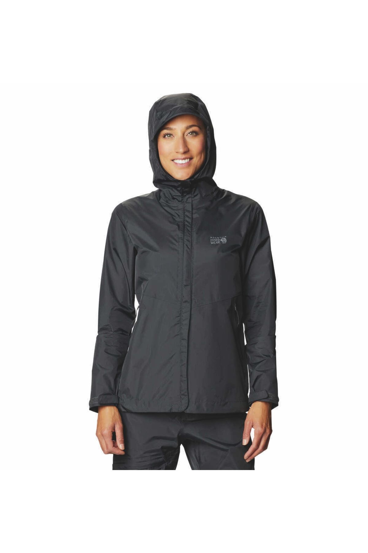 Mountain Hardwear Acadia Kadın Yağmurluk Siyah
