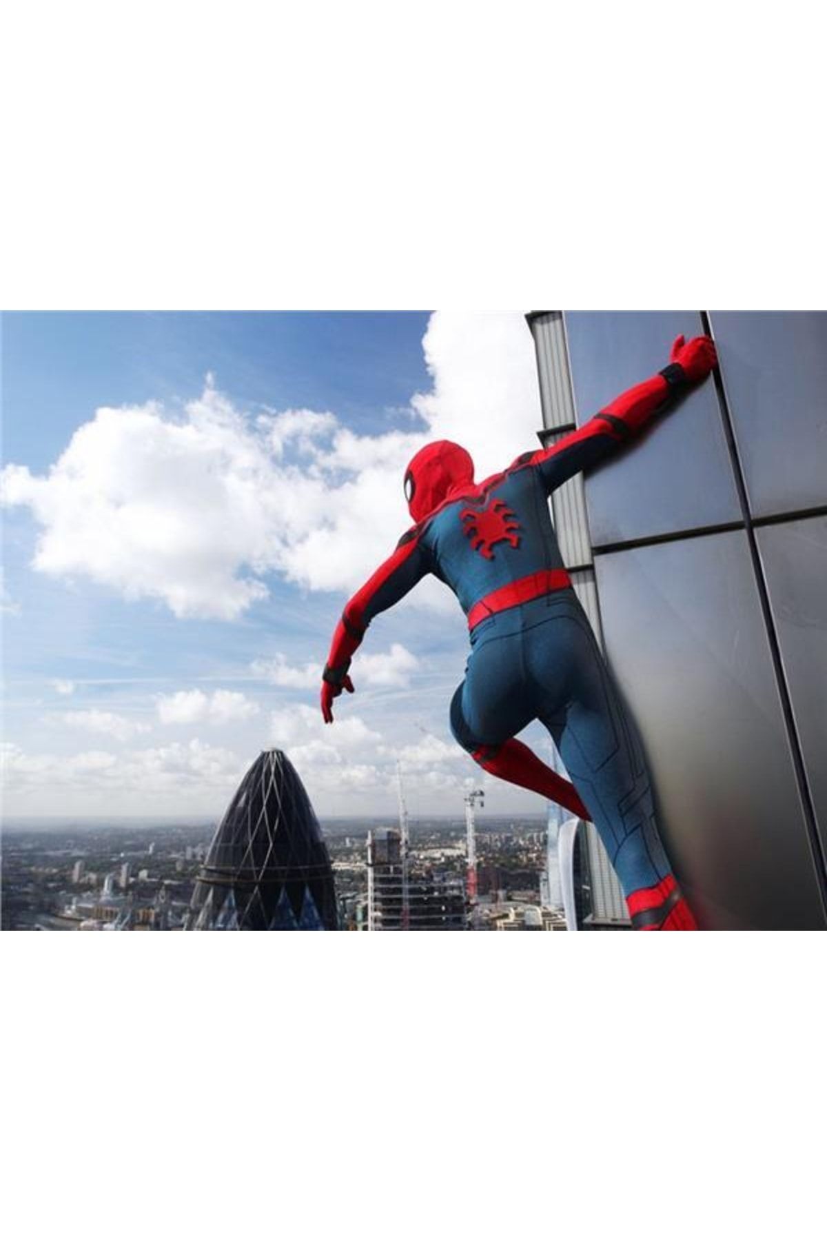 EkoDekor Örümcek Adam Spiderman 3d Çocuk Odası Duvar Kağıdı Kanvas Tek Parca