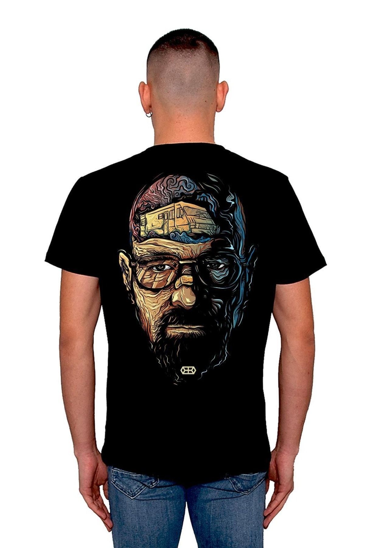 Genel Markalar Breaking Bad Walter White Heisenberg Tişört Unisex T-shirt