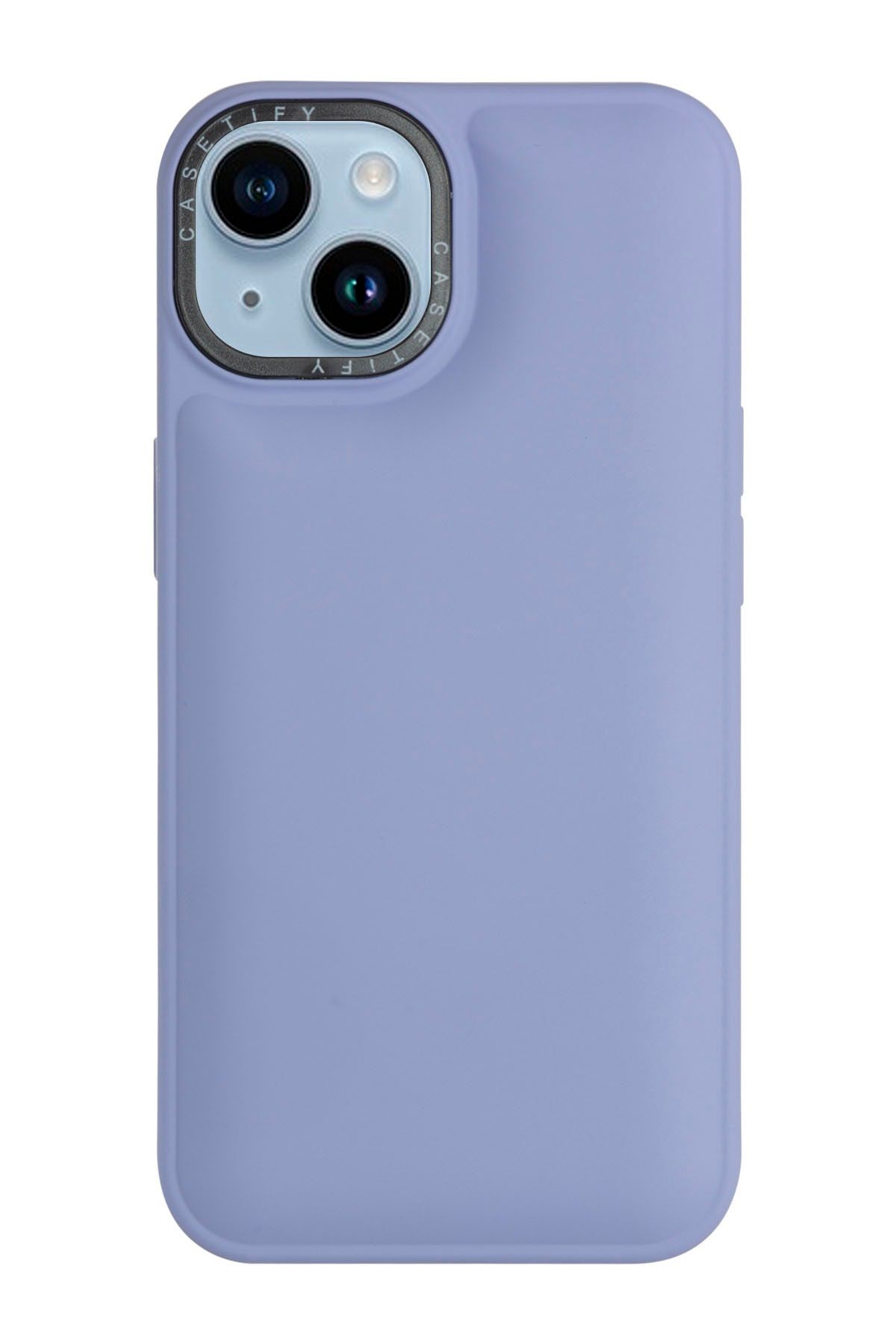shoptocase Iphone 14 Plus Ve 15 Plus Uyumlu Puffy Colors Yumuşak Şişme Telefon Kılıfı