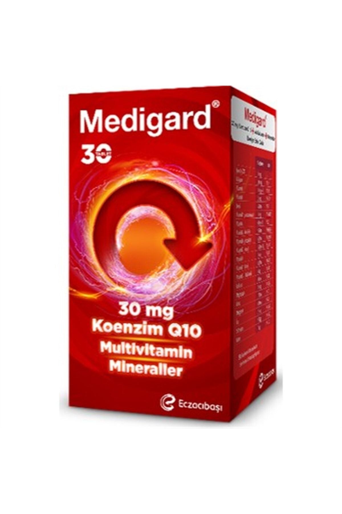 MEDİGARD Eczacıbaşı Vitamin Mineral Kompleks Coq10 30 Tablet