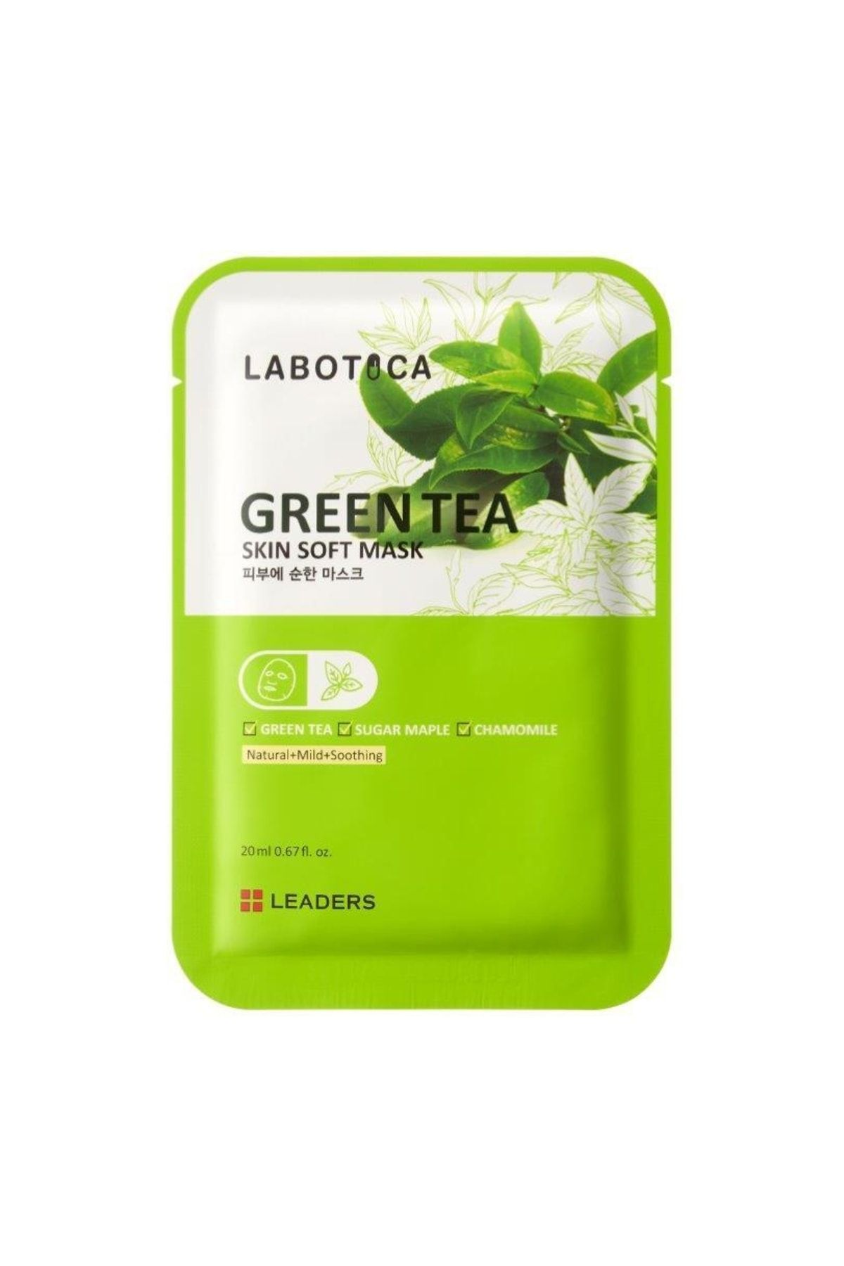 Leaders Labotica Yeşil Çay Özlü Yatıştırıcı Maske 20ml