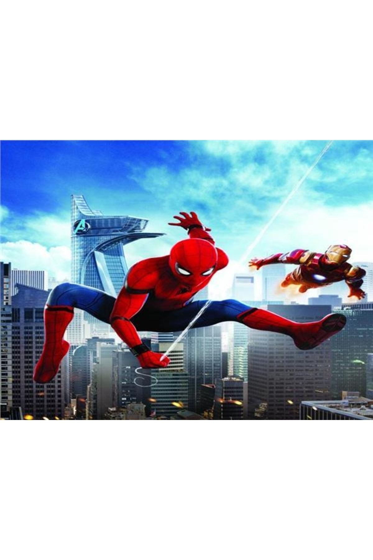 EkoDekor 3boyutluduvarkagitlari Örümcek Adam Spiderman 3d Çocuk Odası Duvar Kağıdı Vinil