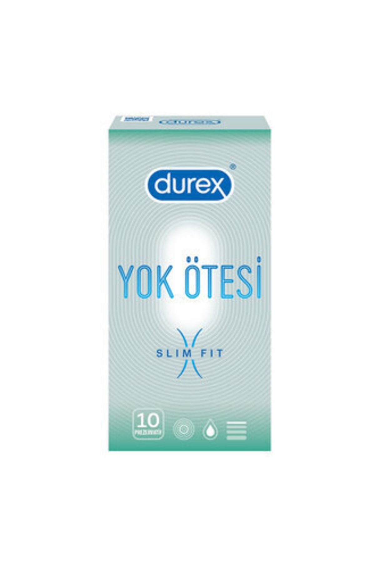 Durex Yok Ötesi Slim Fit Prezervatif 10'lu 1 Adet