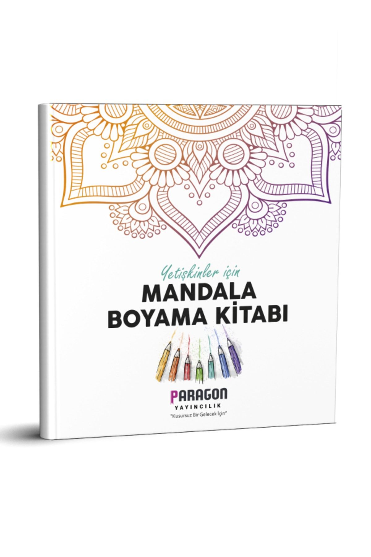 Paragon Yayıncılık Yetişkinler Için Mandala Boyama Kitabı