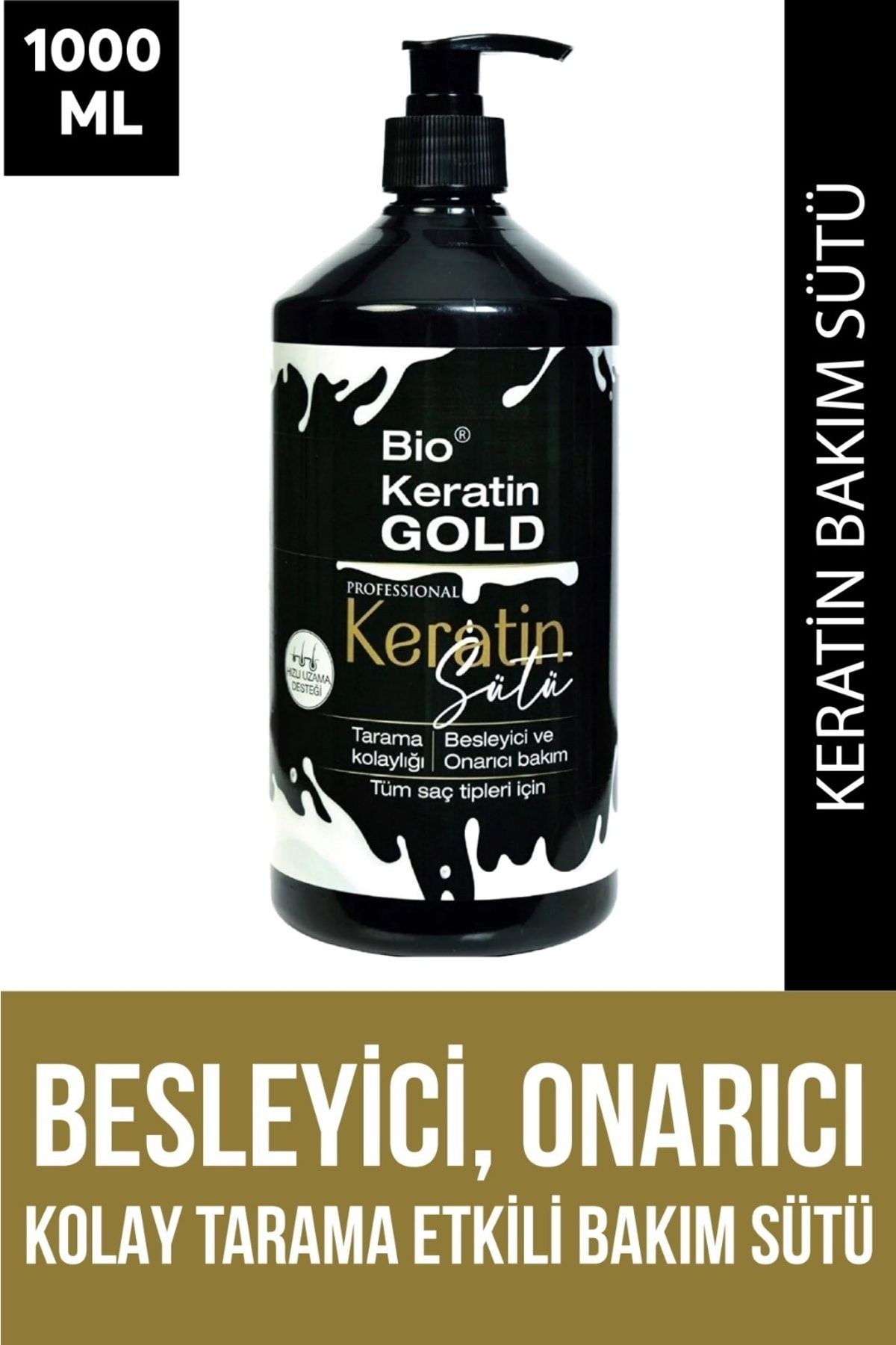 Bio Keratin Gold Keratin Bakım Sütü 1000 Ml