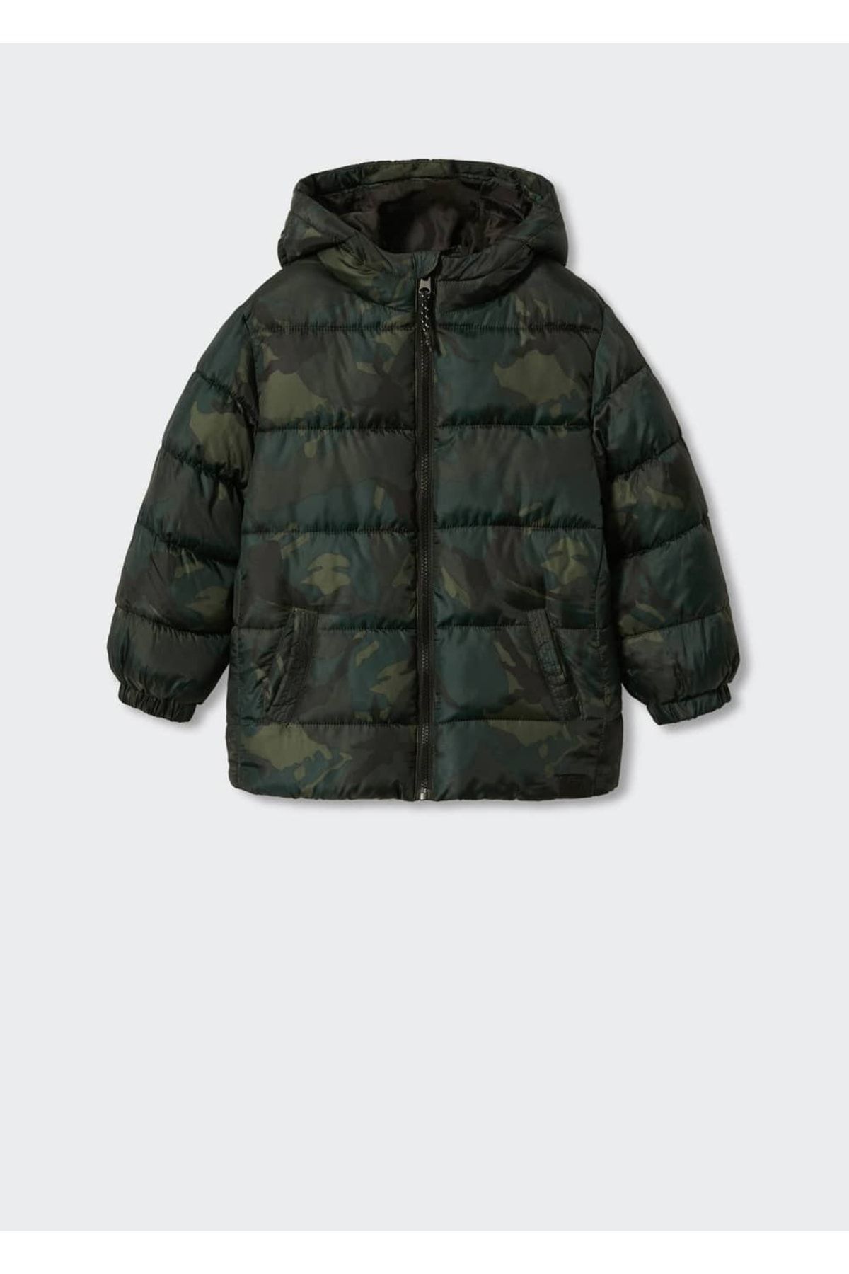 MANGO Kids Kapüşonlu Kapitone Anorak