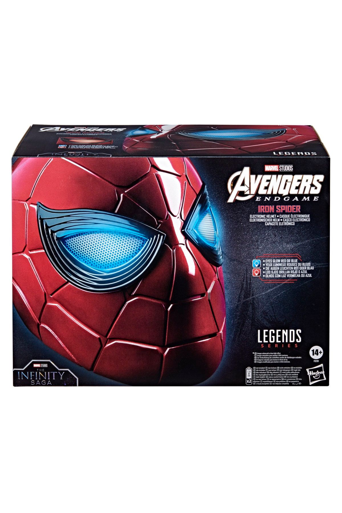 MARVEL Legends Series Iron Spider Elektronik Kask
