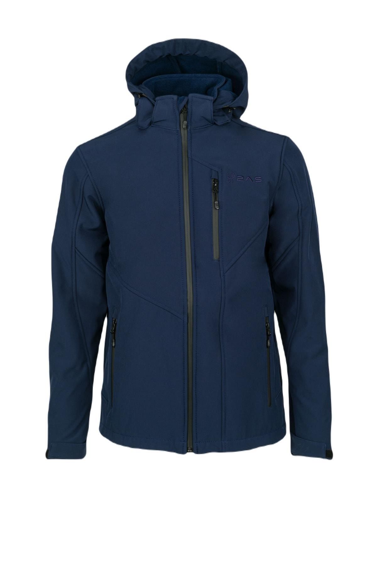 2AS Softshell Erkek Mont Lacivert Sagwon Iı