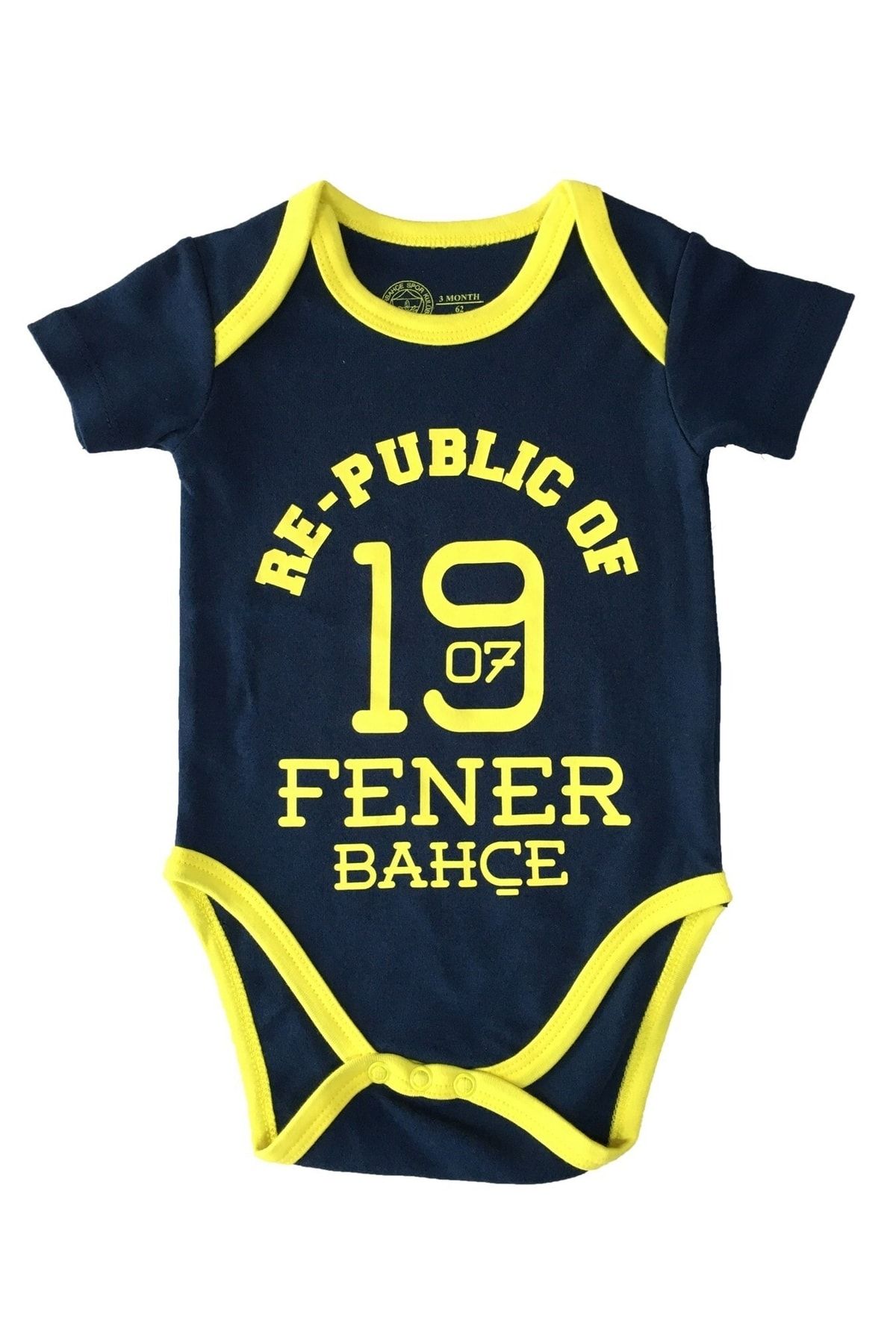 Fenerbahçe Bebek Baskılı Body Zıbın- 003