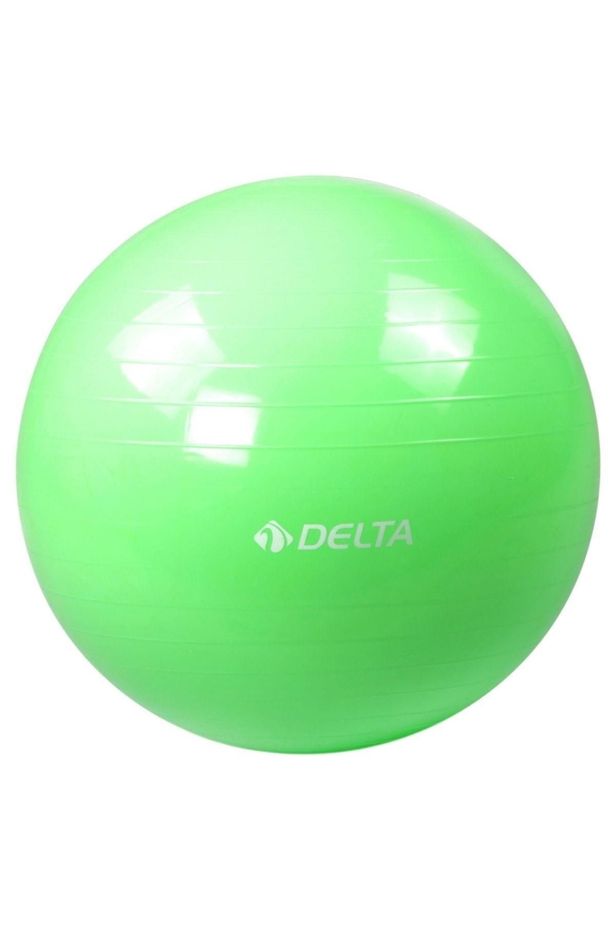 Delta 65 cm Dura-Strong Deluxe Yeşil Pilates Topu (Pompasız)