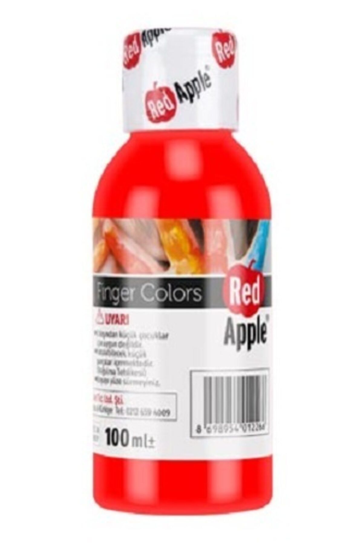 Red Apple Parmak Boyası Kırmızı 100 gr. Rp110-12