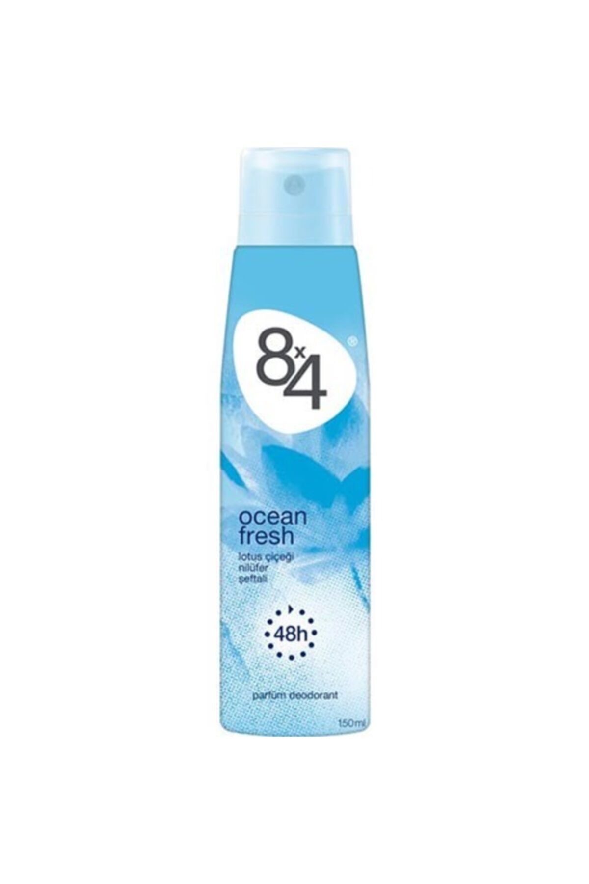 8x4 Deodorant Ocean Fresh Sprey 150ml Kadın