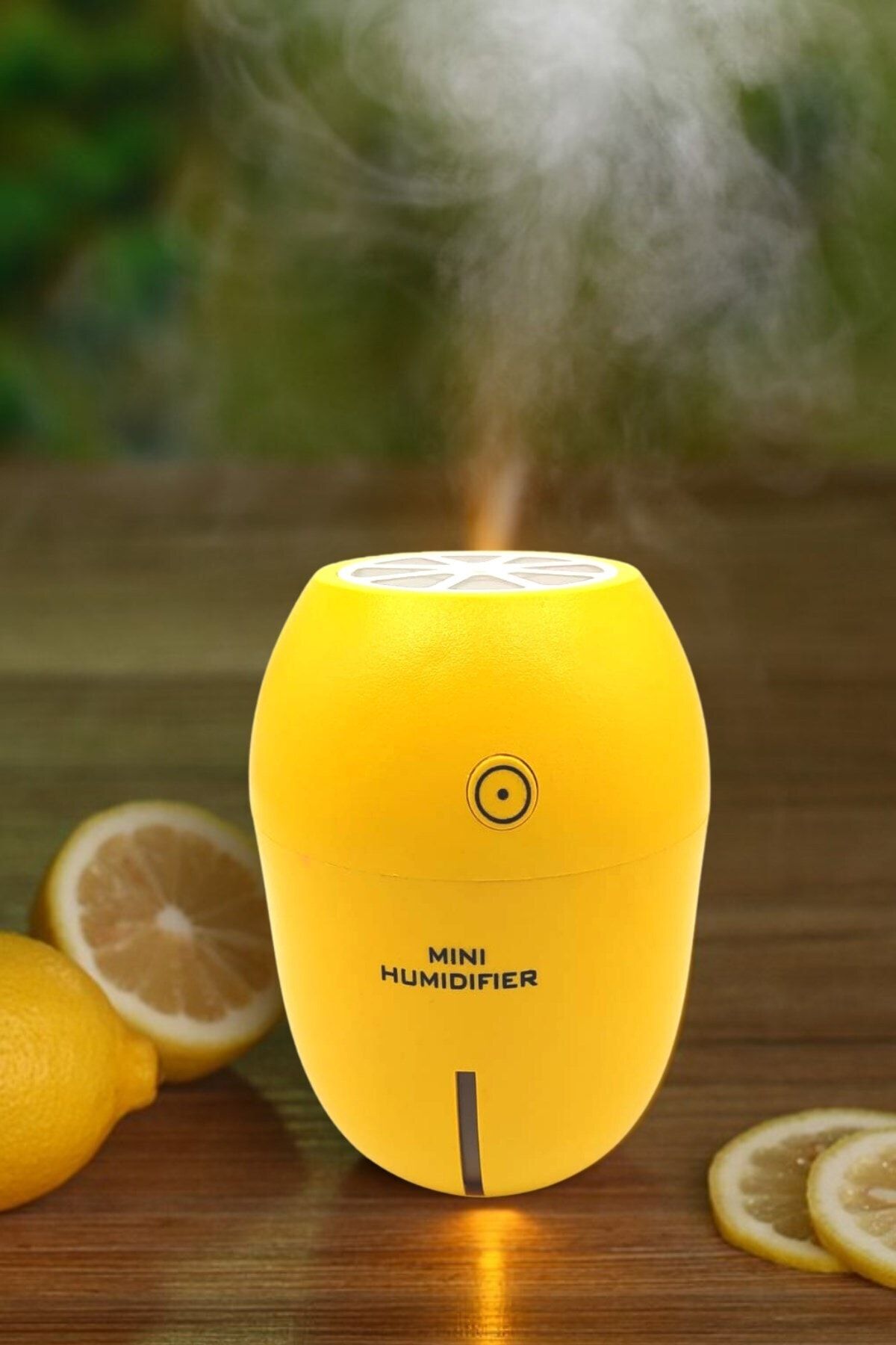 Buffer Limon Tipi Mini Hava Oda Nemlendirici Ledli Işıklı Buhar Makinesi