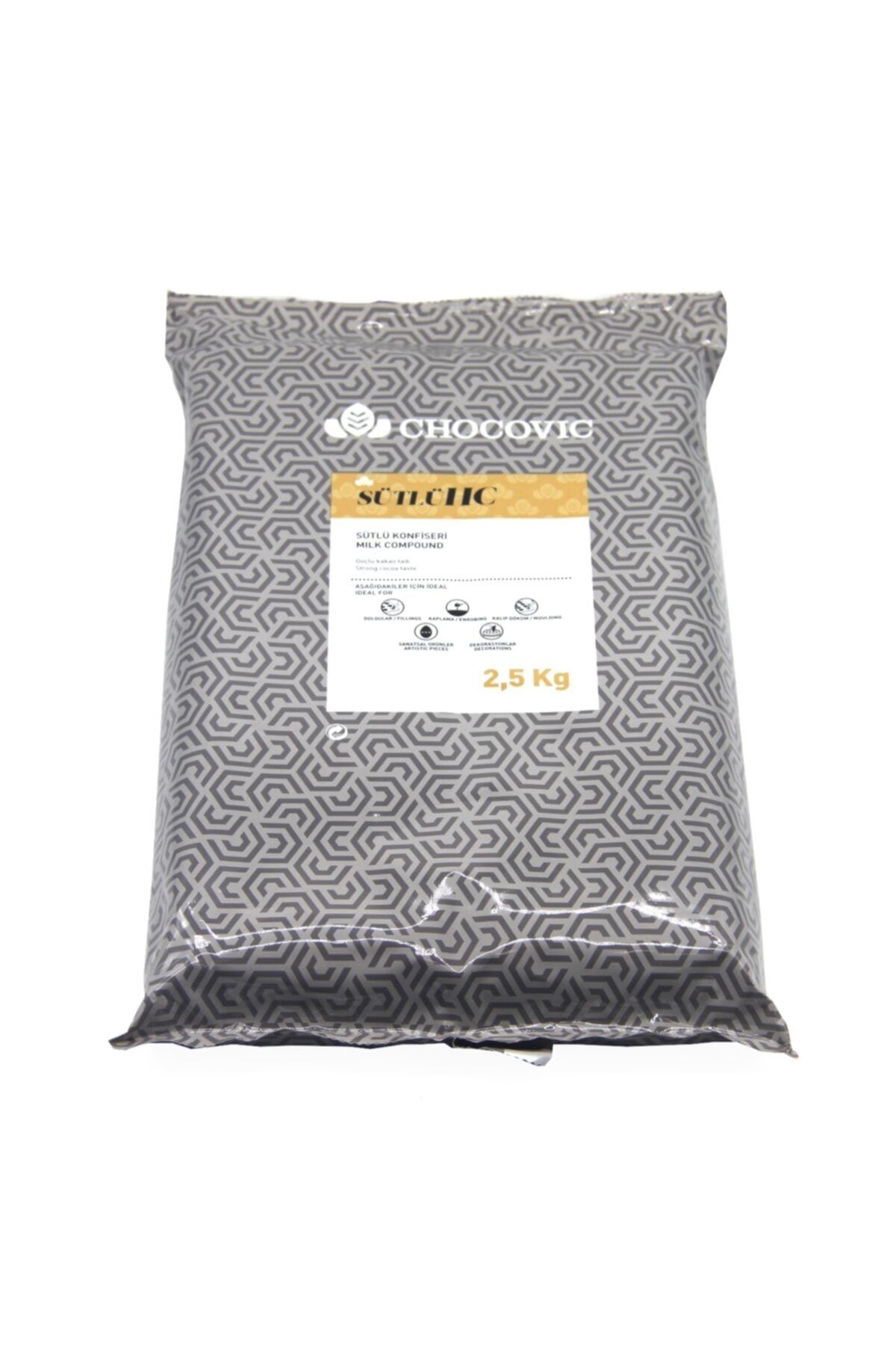 Callebaut Chocovic Sütlü Konfiseri Çikolata (2.5 Kg)