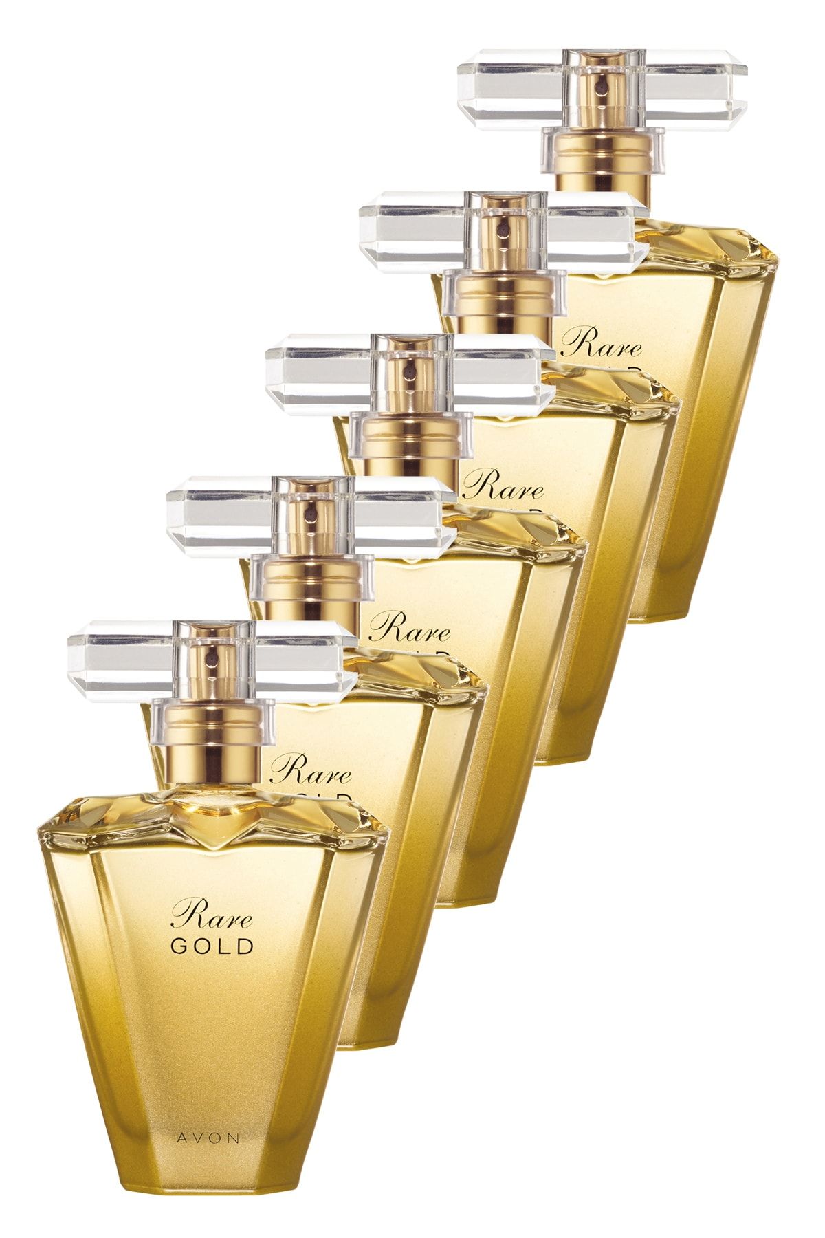 Avon Rare Gold Kadın Parfüm Edp 50 ml 5'li Set 5050000101790