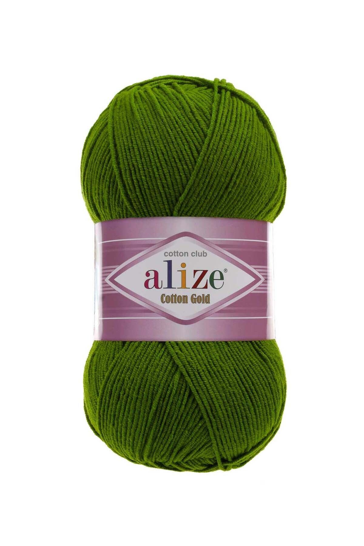 Alize Cotton Gold 35 - Yeşil ( 5'li Paket )
