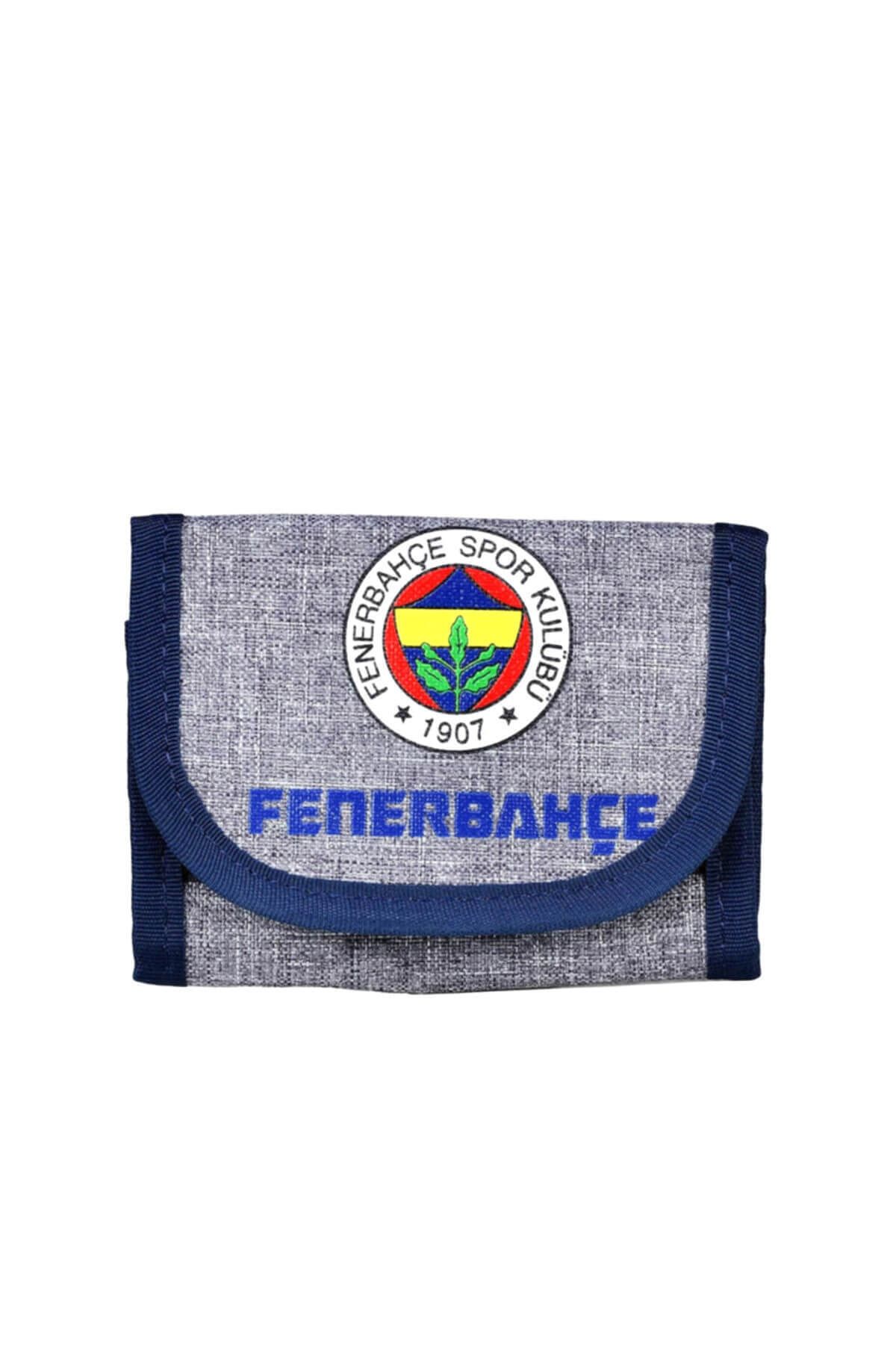 Fenerbahçe FB 95733 Gri Siyah Unisex Spor Cüzdan 100378502