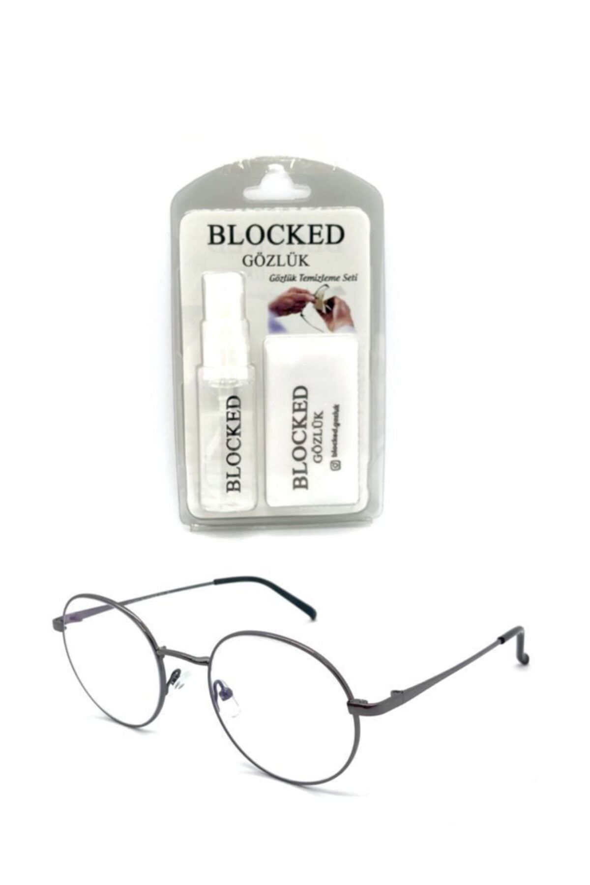 BLOCKED Numarasız Mavi Işık Engelleme Gözlük Bilgisayar Gözlükleri Uv400