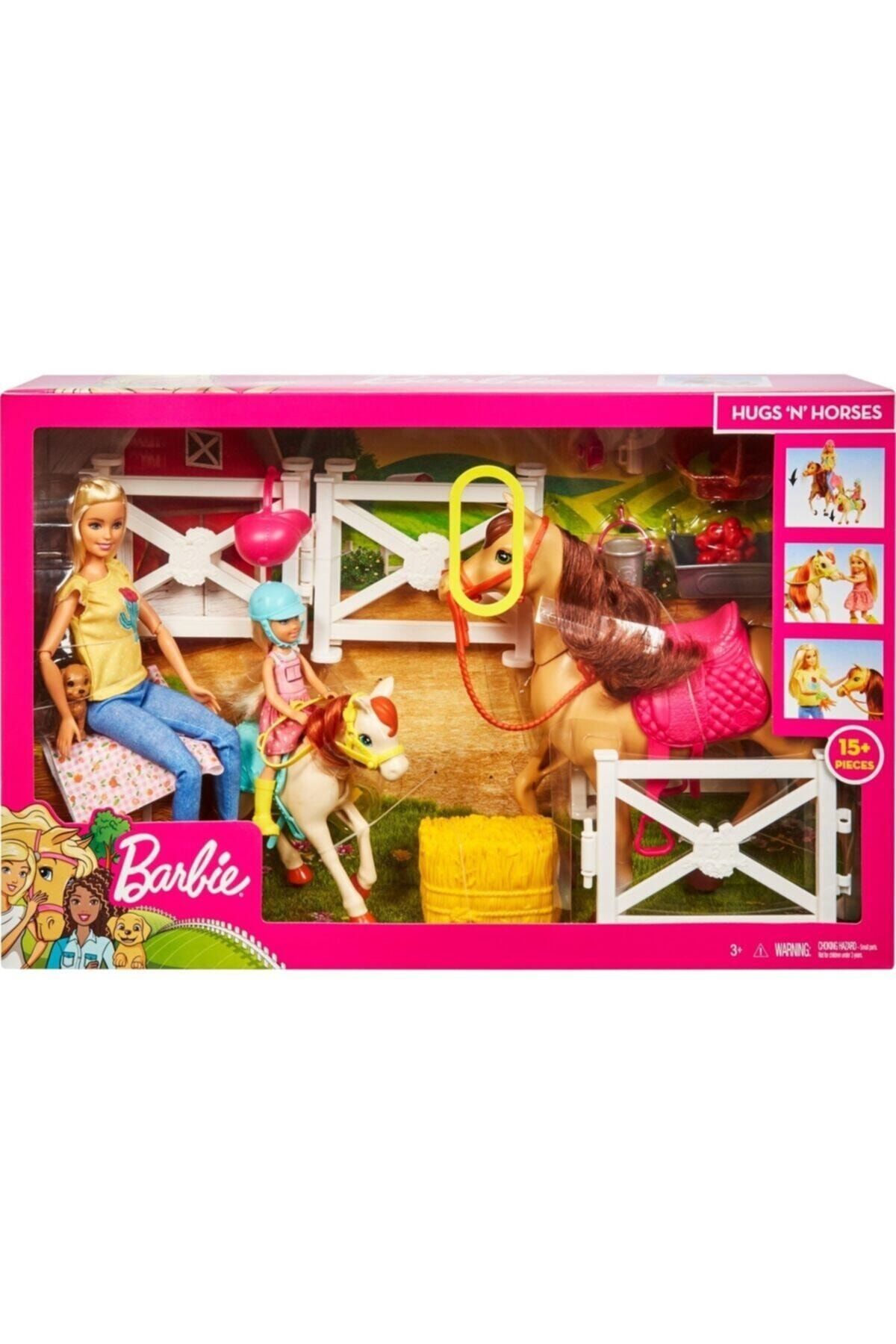 Barbie ® Ve Chelsea Muhteşem Atları Oyun Seti ( 15 'ten Fazla Aksesuarlı) Fxh15