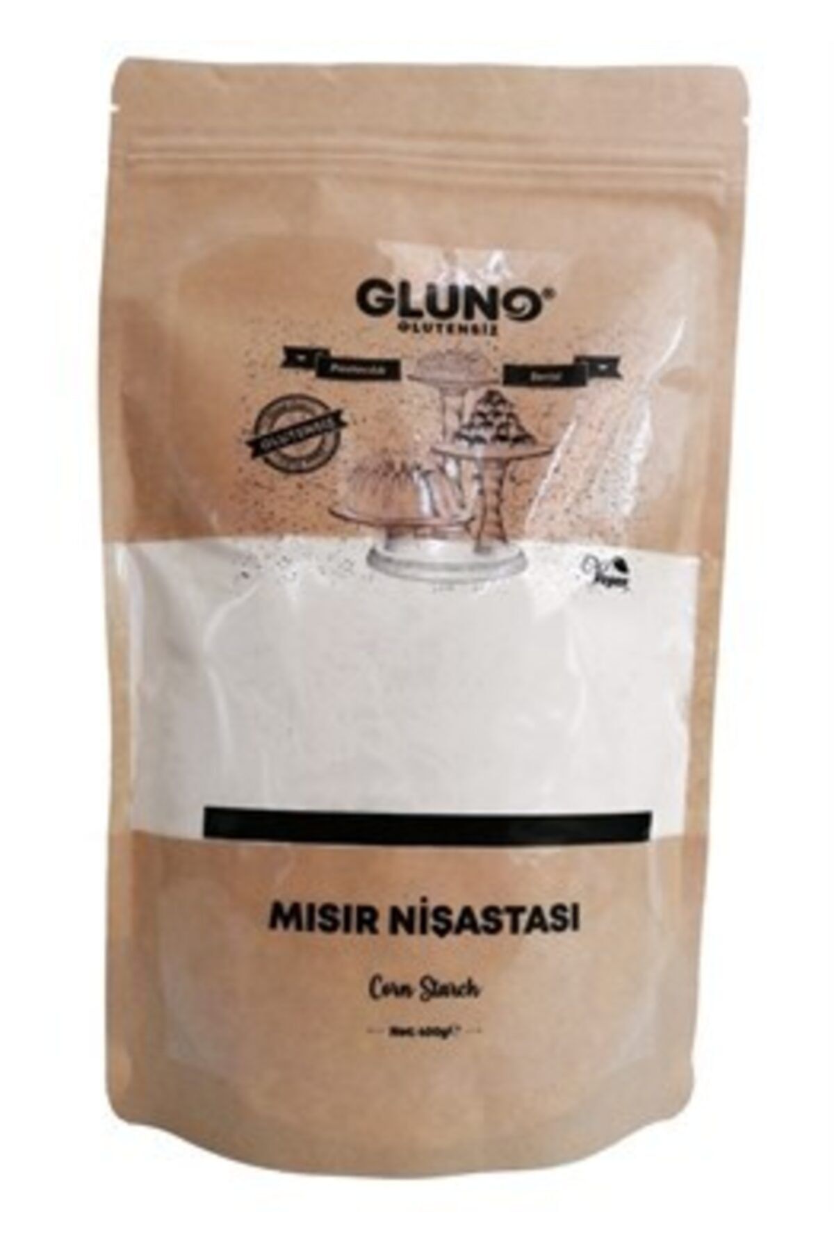 Gluno Glutensiz Mısır Nişastası 400 gr