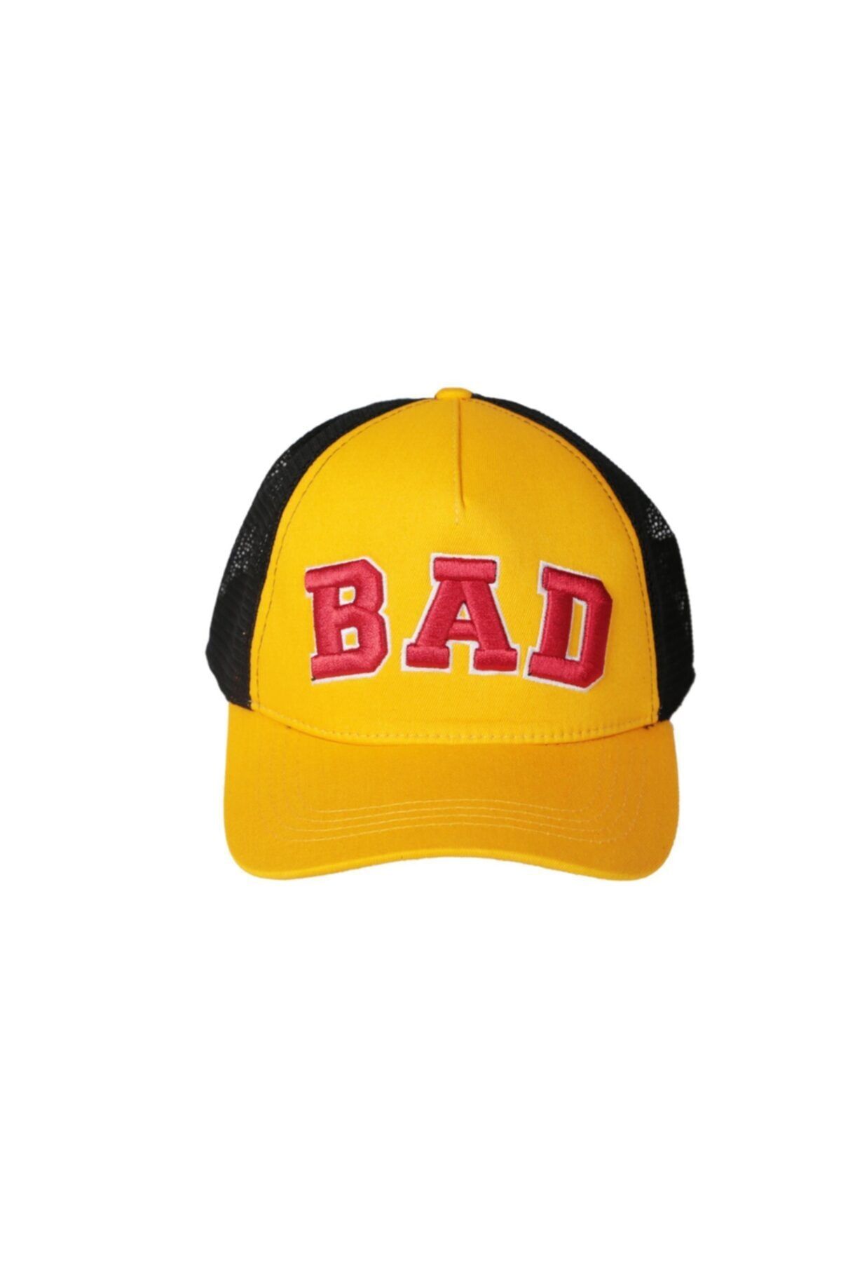 Bad Bear Unisex Sarı Fileli Şapka 19.02.42.006