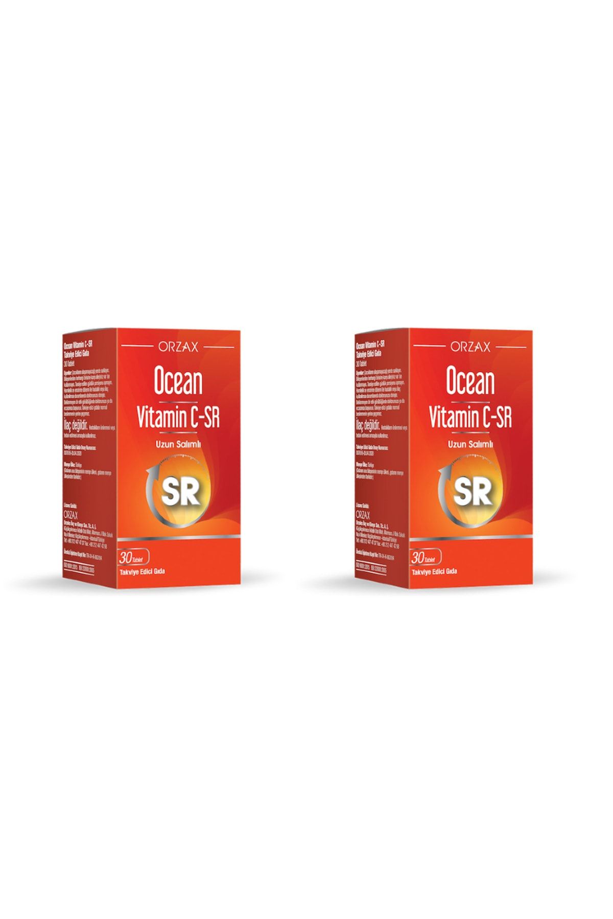 Ocean Ocean Vitamin C Sr 500 Mg 30 Tablet 2'li Paket