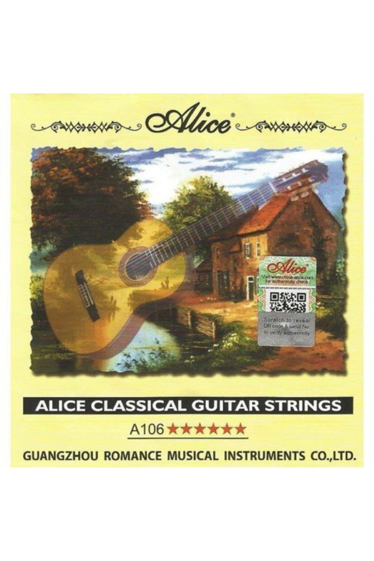 Alice Profeyonel Klasik Gitar Teli